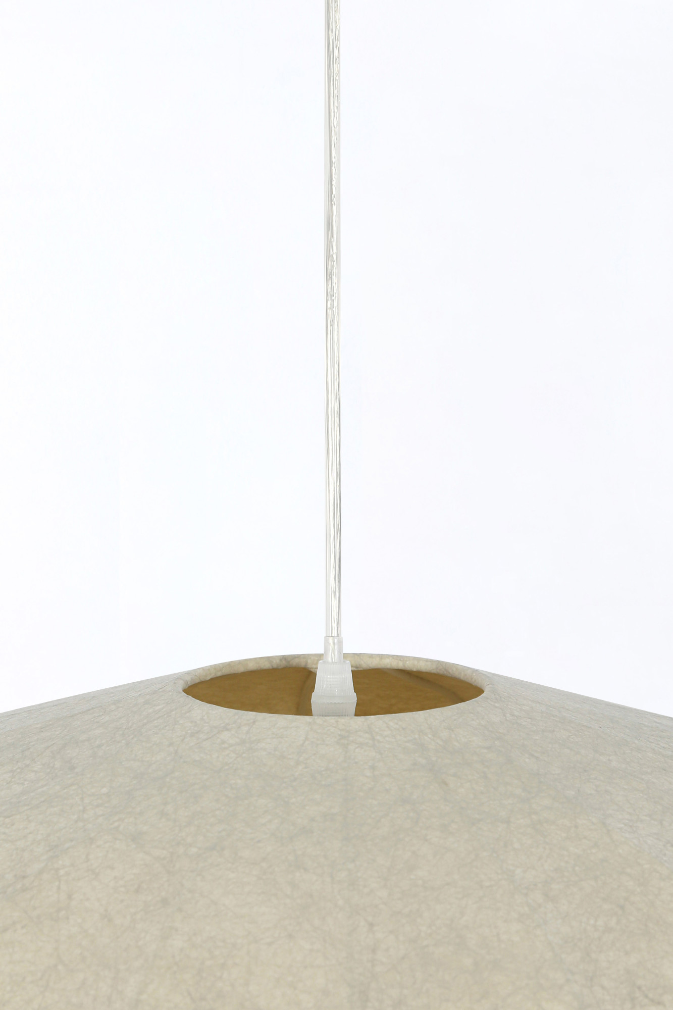 Suspension beige avec abat-jour textile Light & Living Fay – Image 5