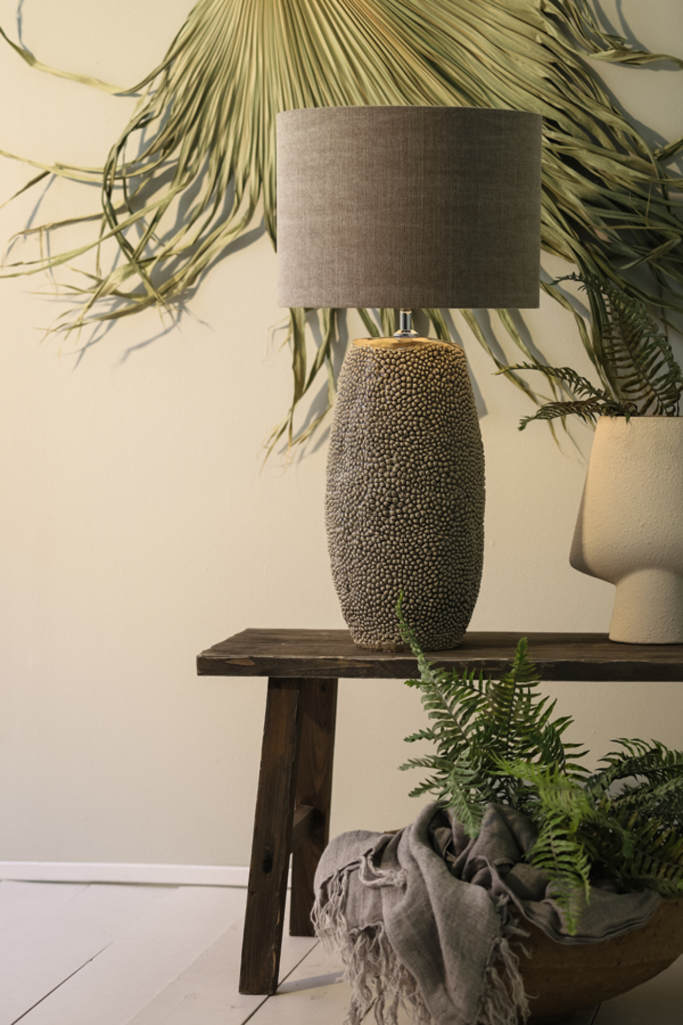 Socle de lampe avec structure unique Light & Living Kyara – Image 4