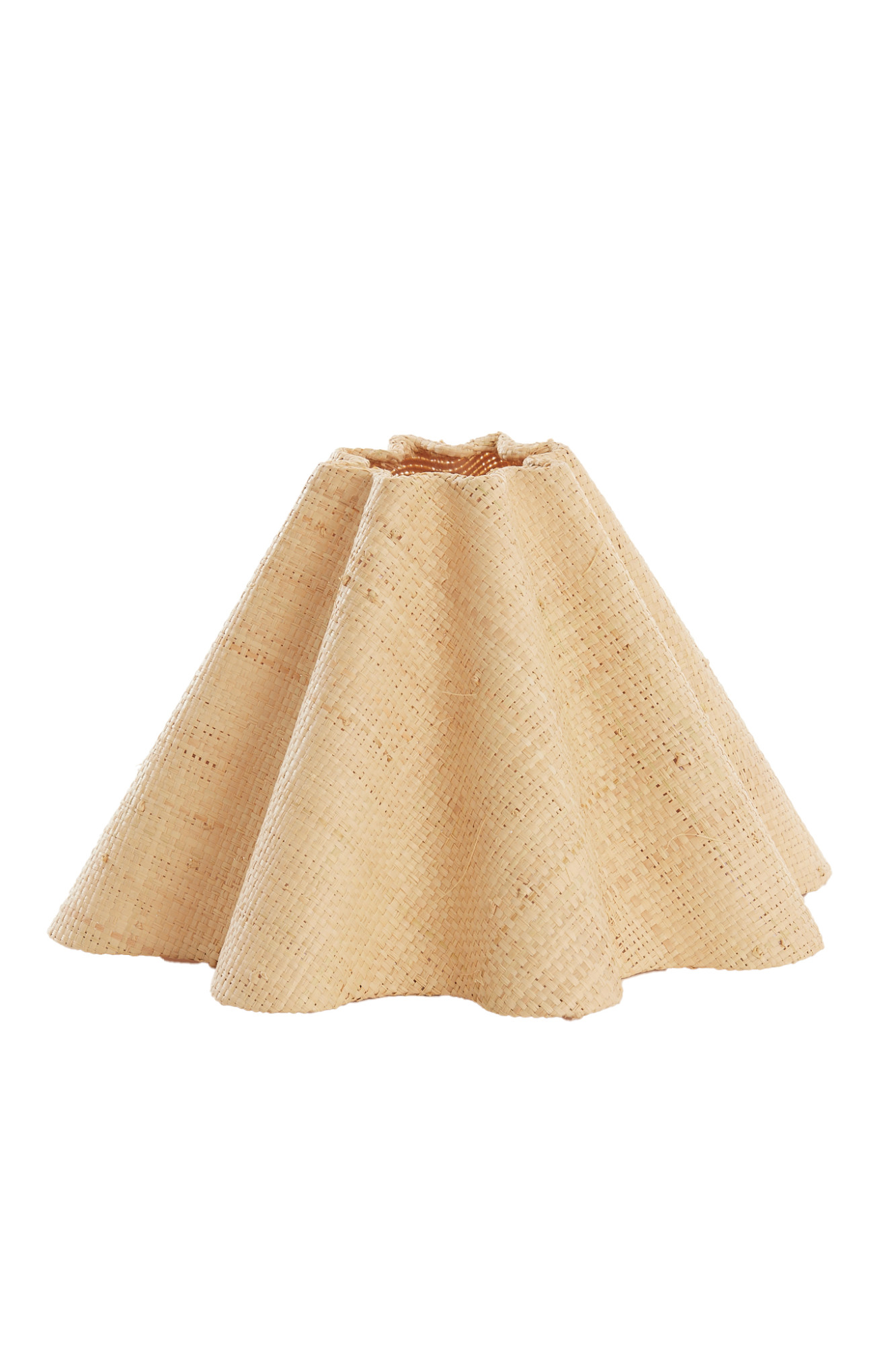 Écran de lampe en rotin dans des teintes naturelles Light & Living Bezaha – Image 2