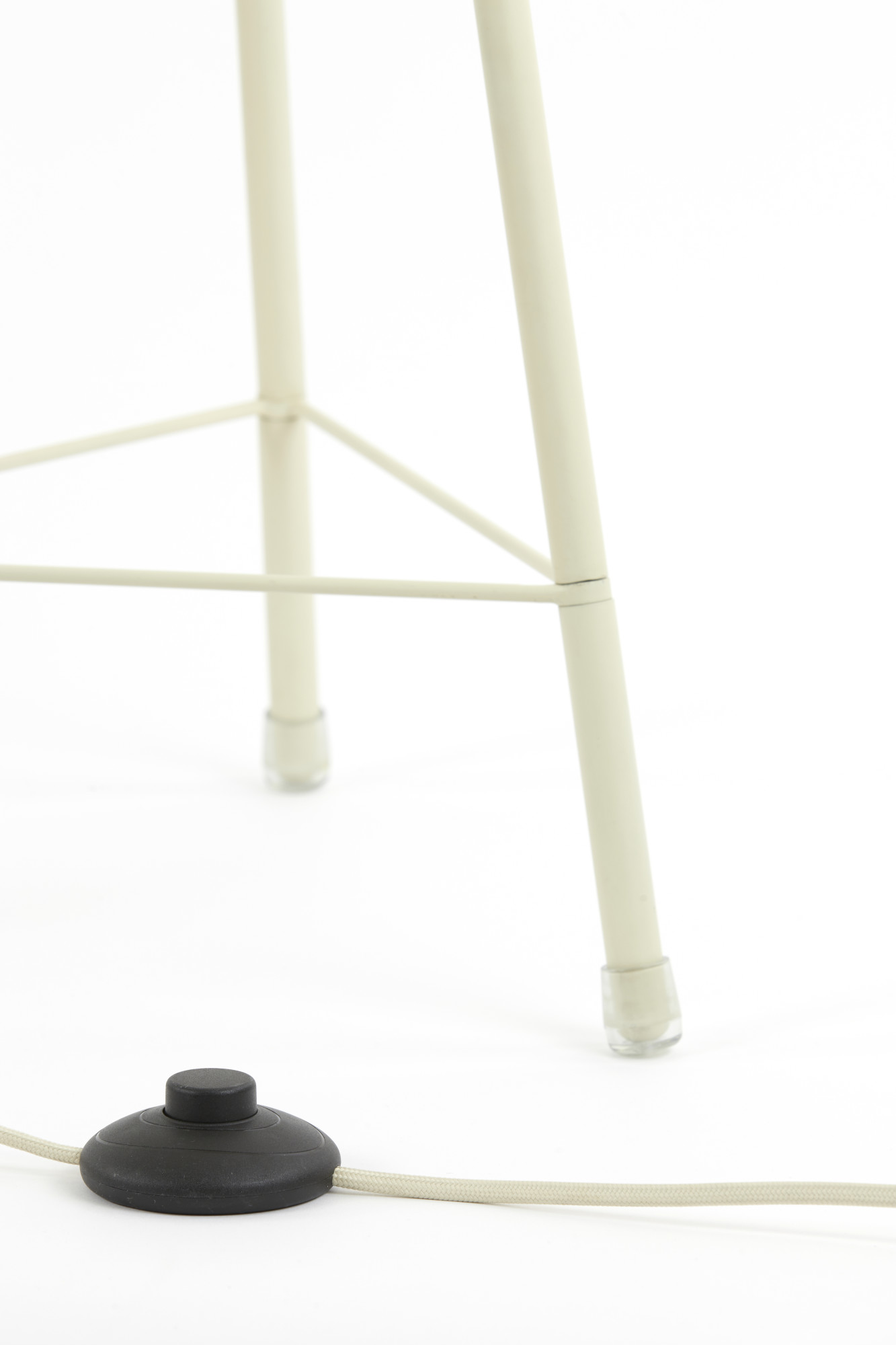 Lampadaire beige sur trépied Light & Living Plumeria – Image 8