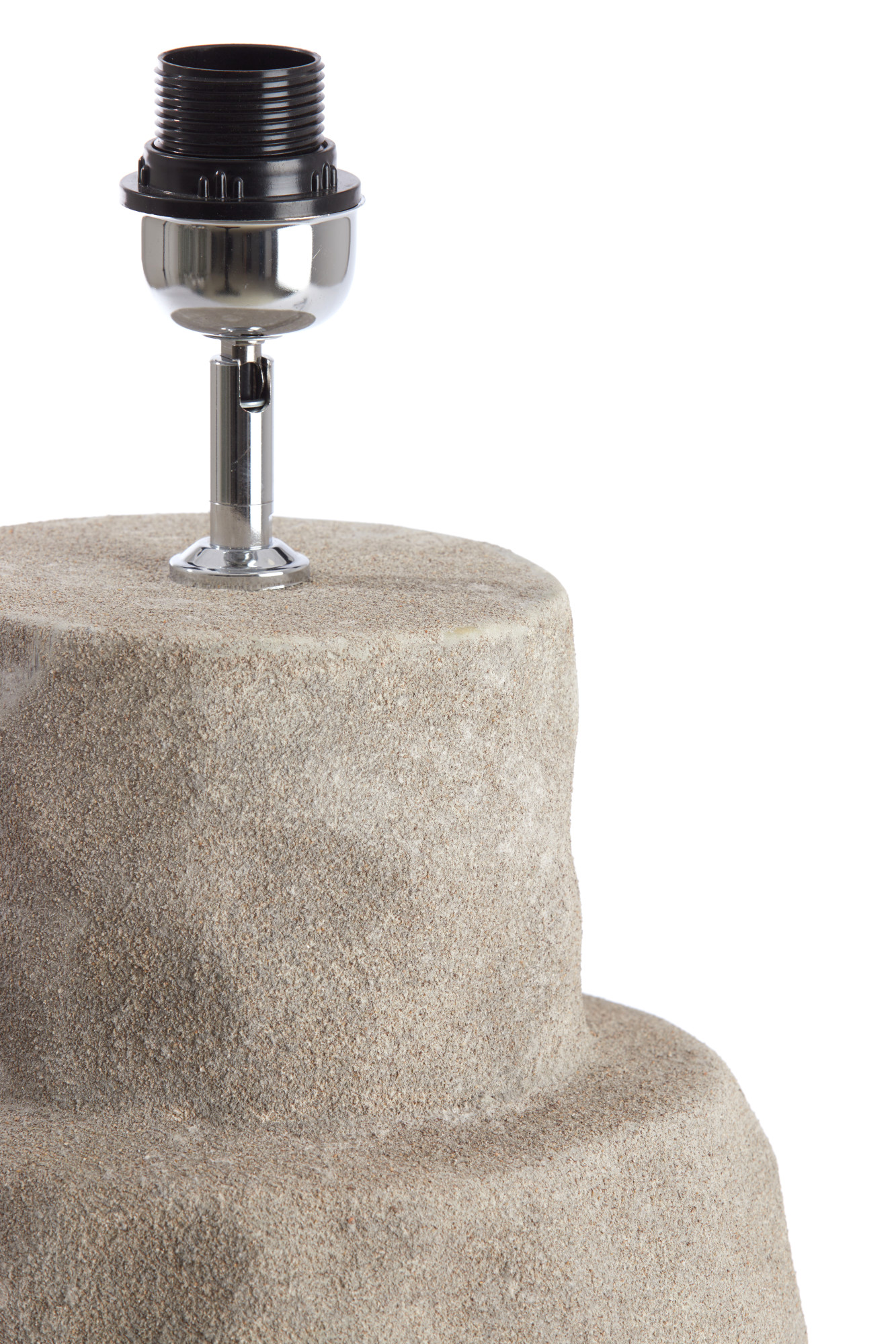 Piedestal de lampe large marron Light & Living Lezama – Image 4