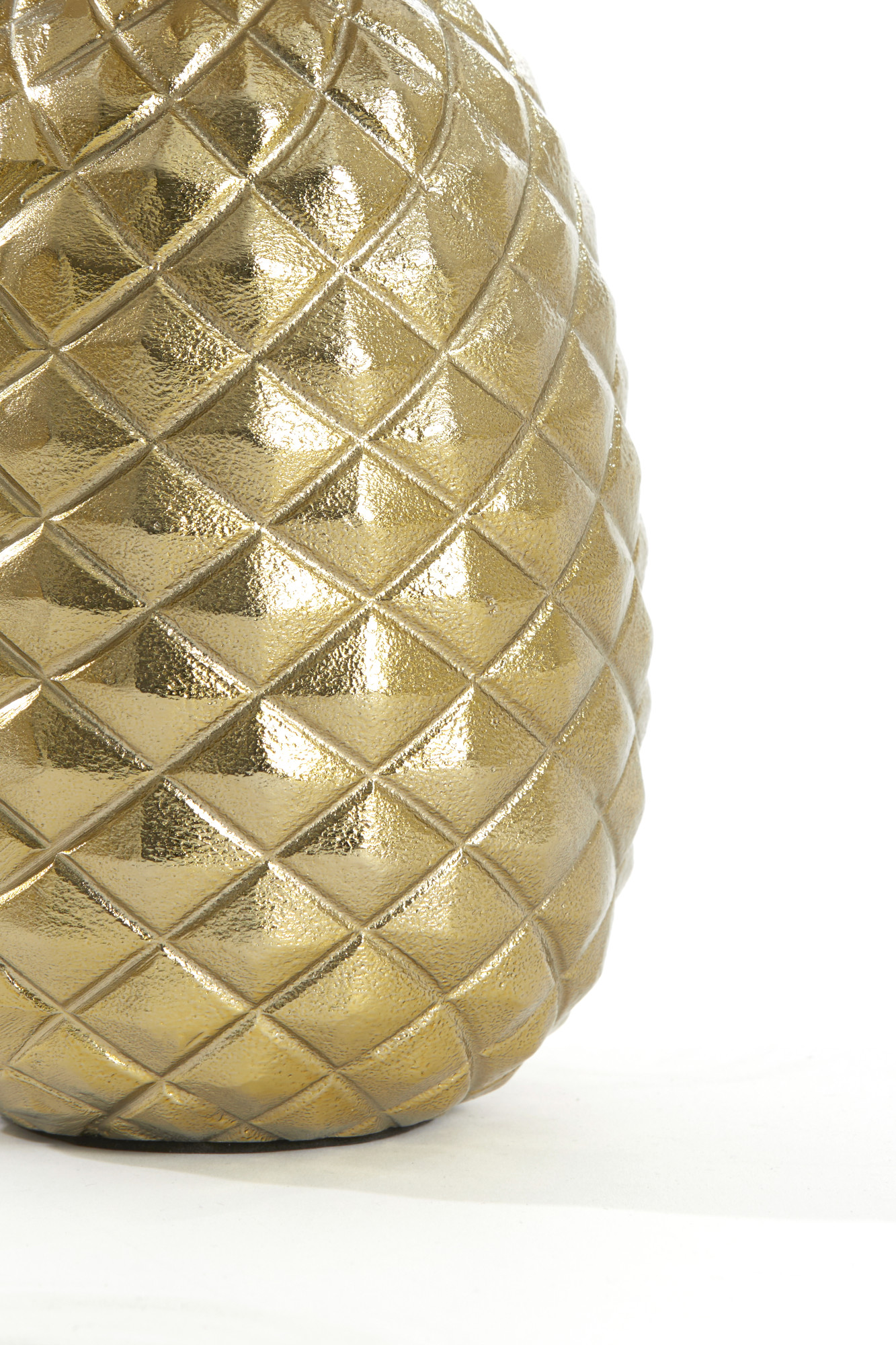 Piedestal de lampe en design d'ananas doré Light & Living Pineapple – Image 7
