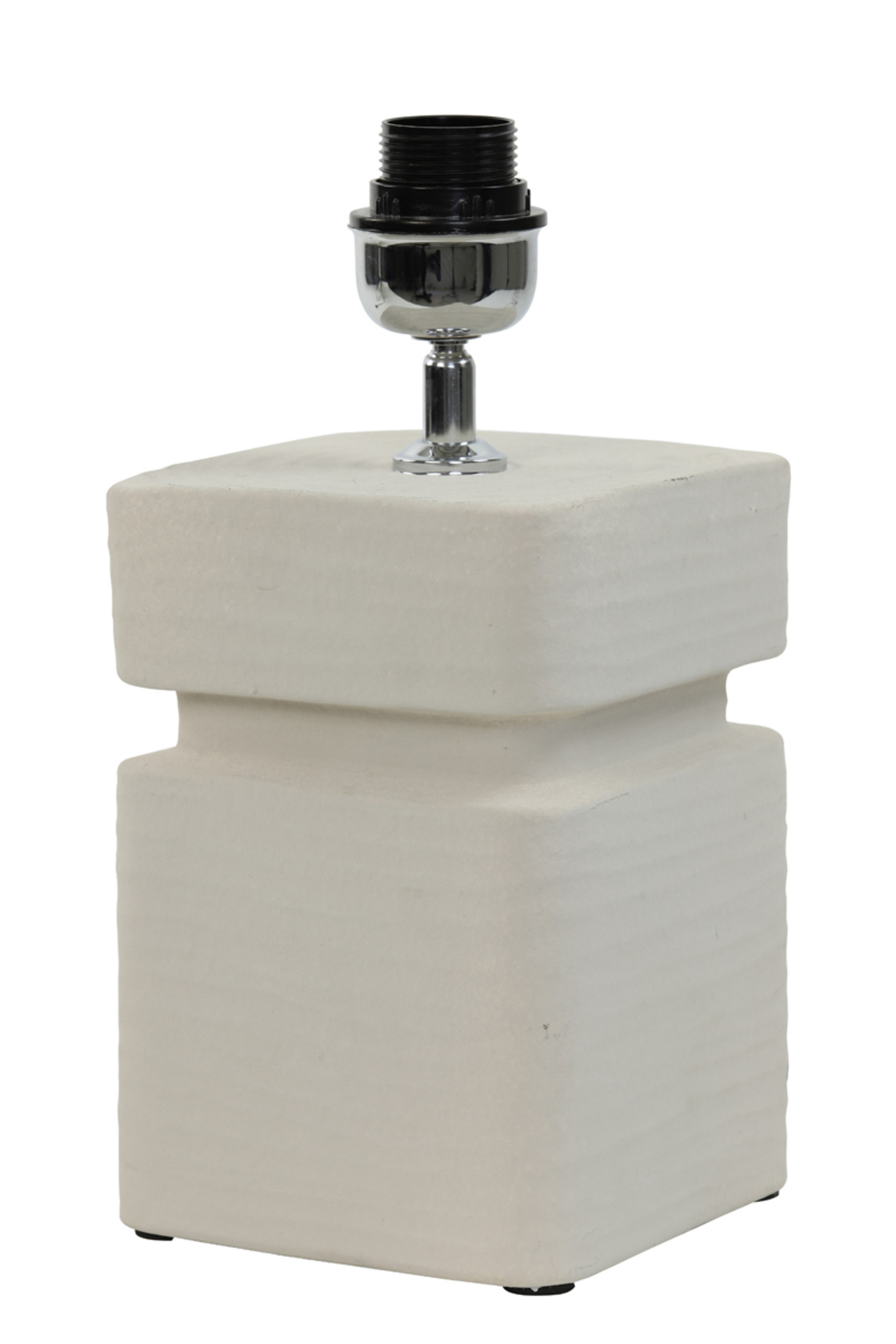 Base de lampe carrée blanche Light & Living Amta – Image 2