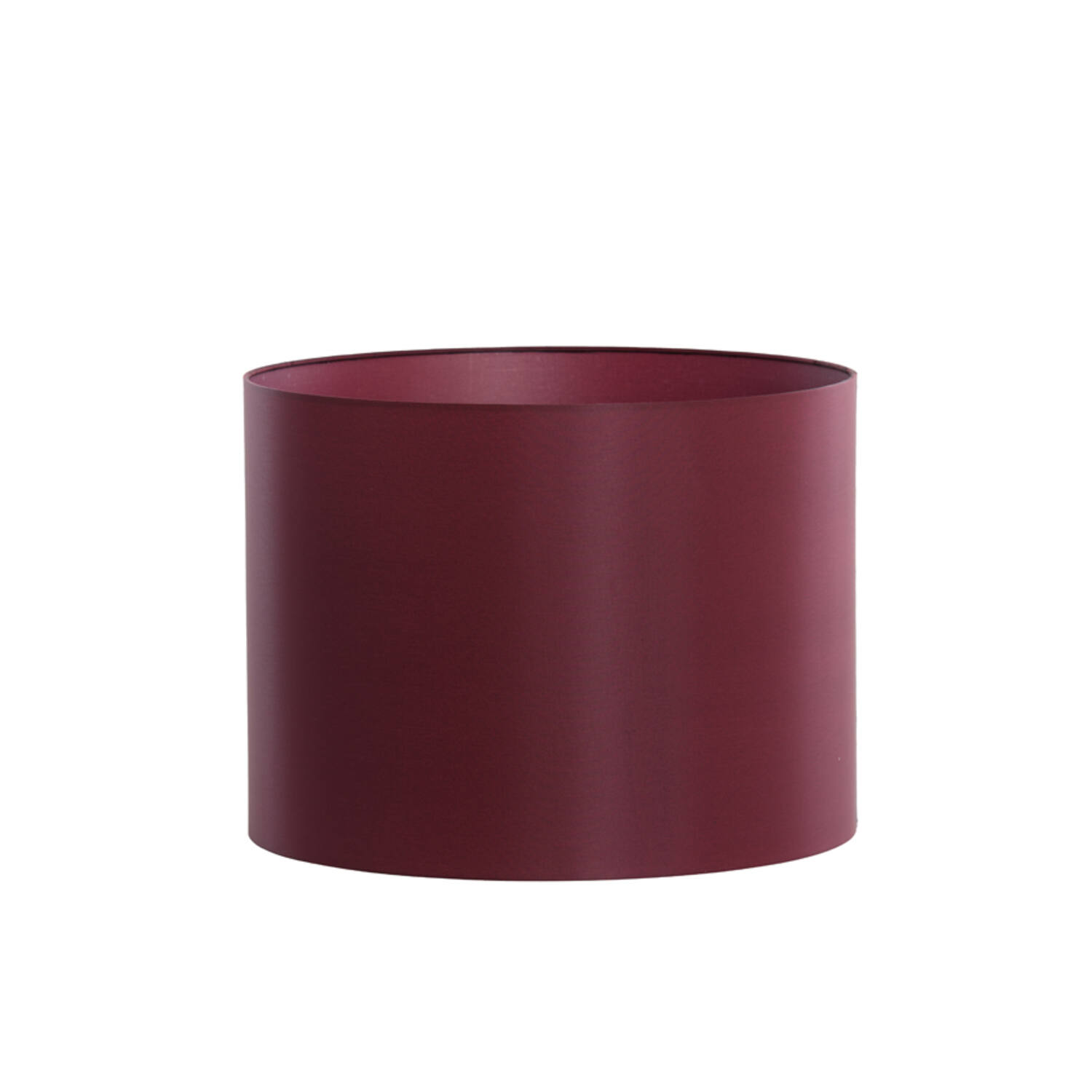 Abat-jour bordeaux cylindrique Light & Living Imani