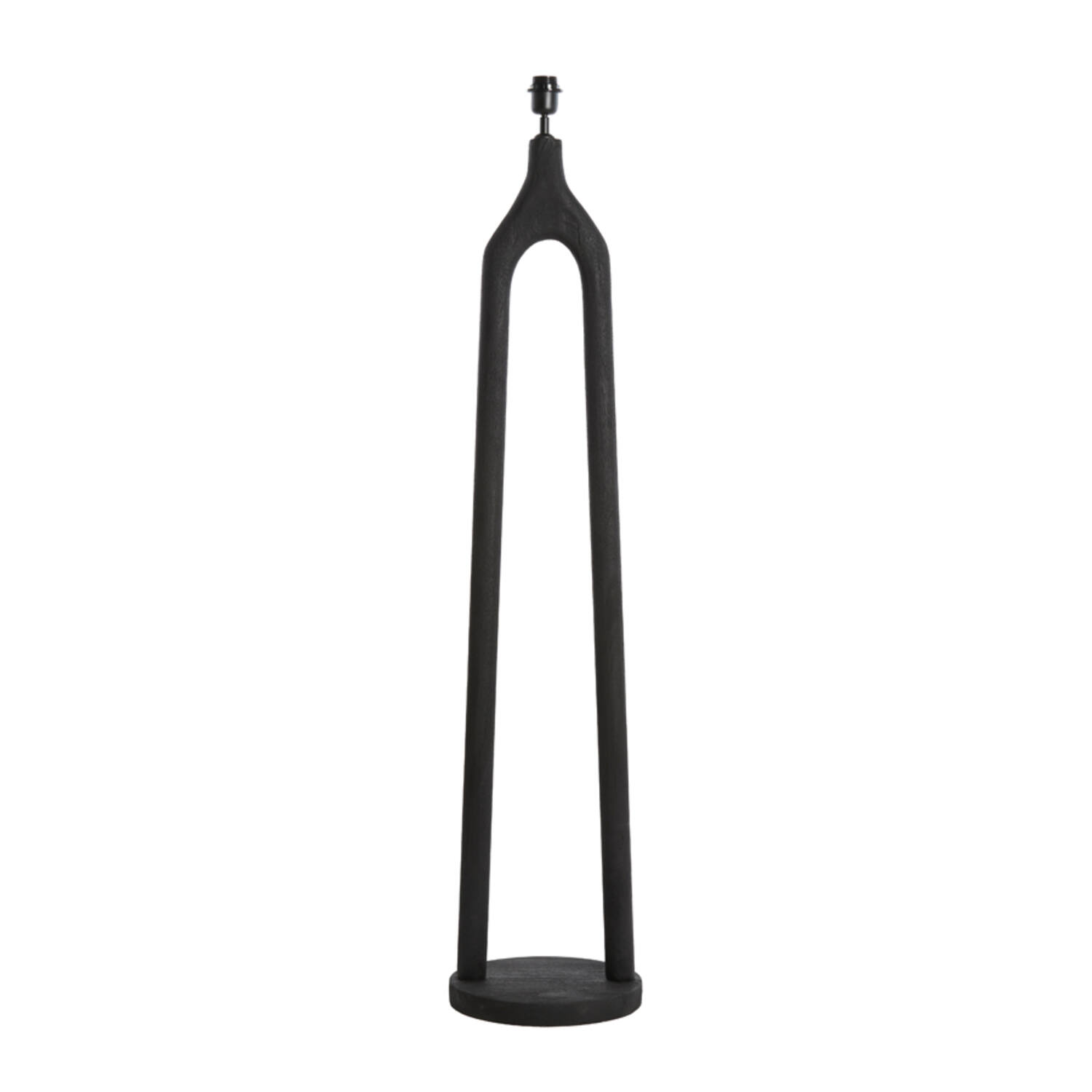 Piedestal de lampe noire design moderne Light & Living Xitta