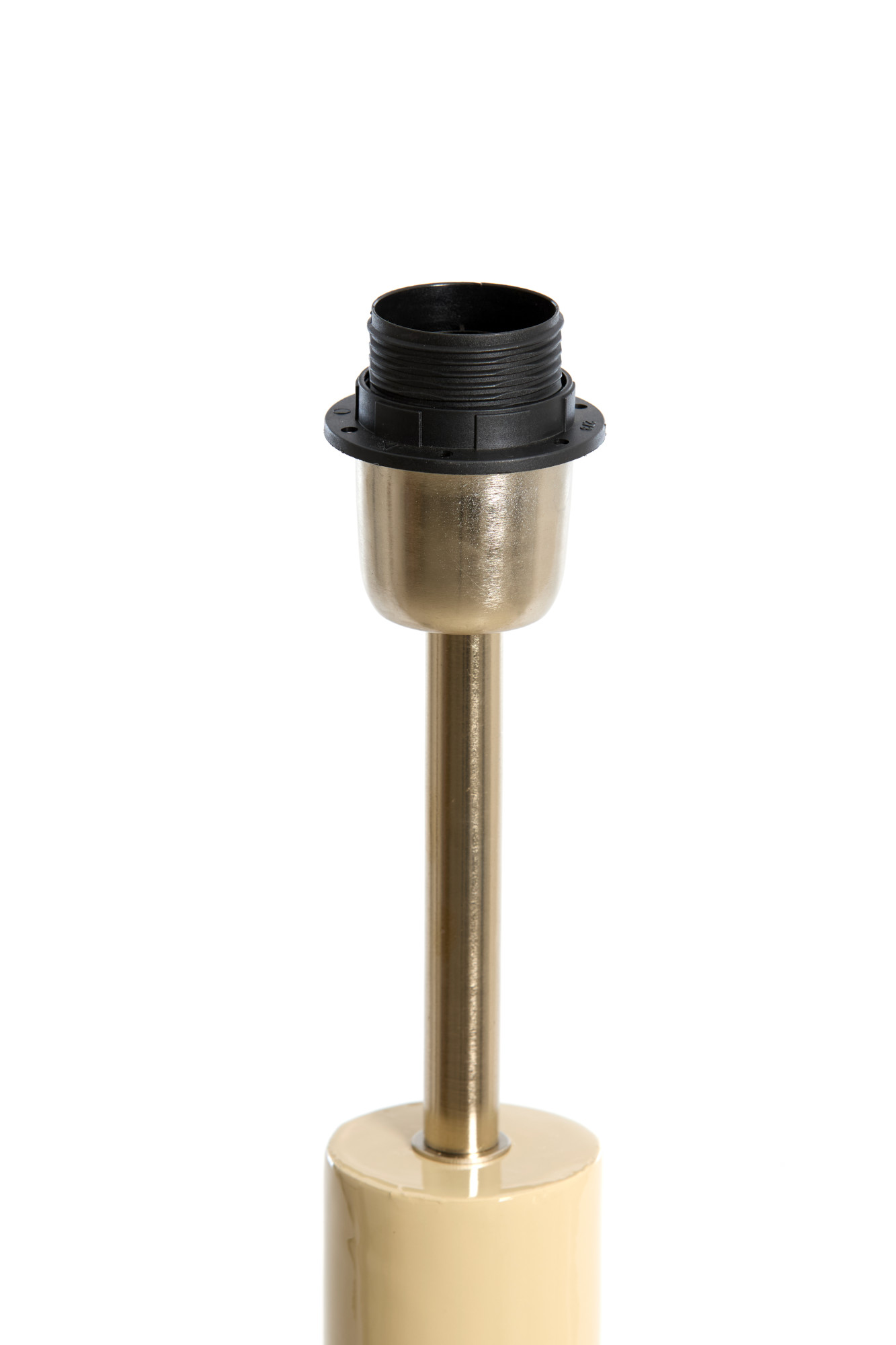 Pied de lampe en métal beige Light & Living Kulai – Image 3