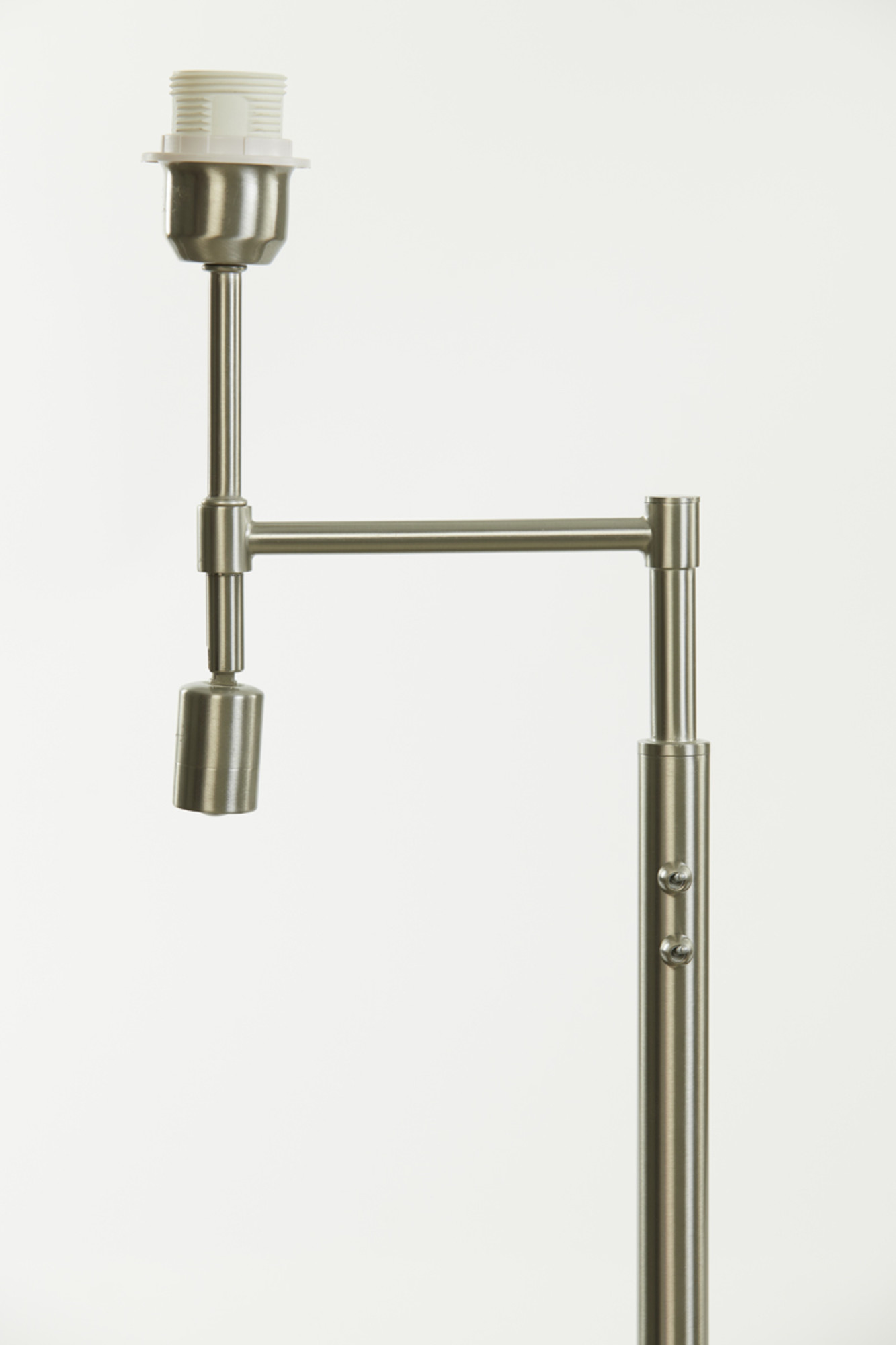 Socle de lampe rotatif argenté Light & Living Montana – Image 7