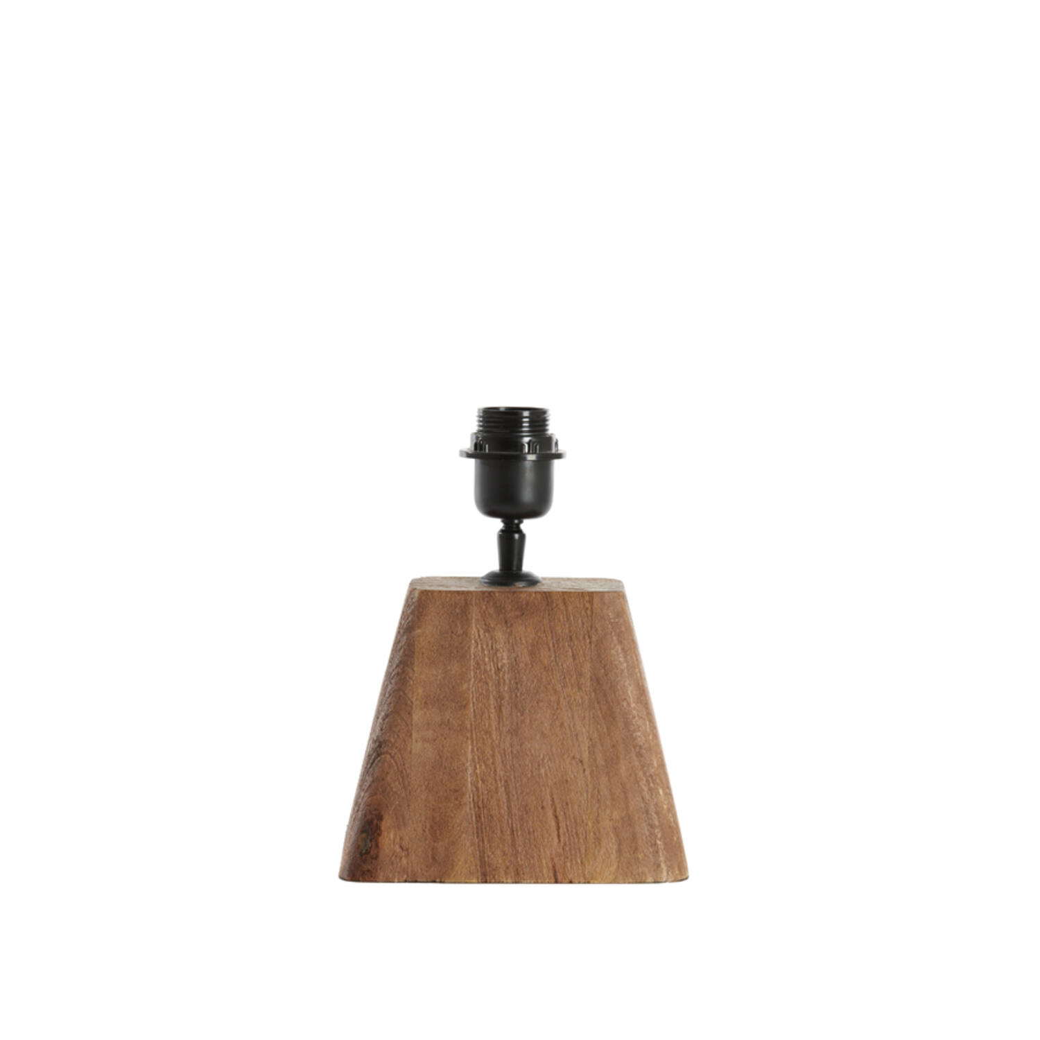 Socle en bois avec douille pour éclairage Light & Living Kardan