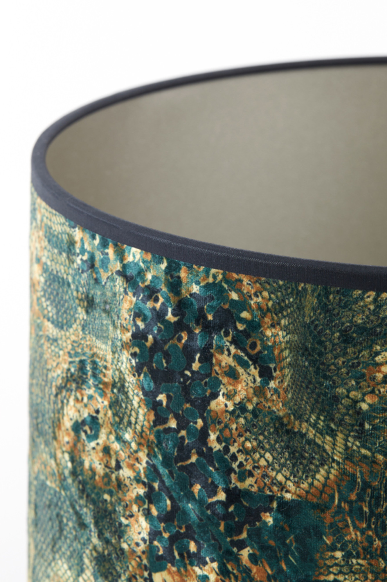 Motif de abat-jour vert-doré Light & Living Keyon – Image 5