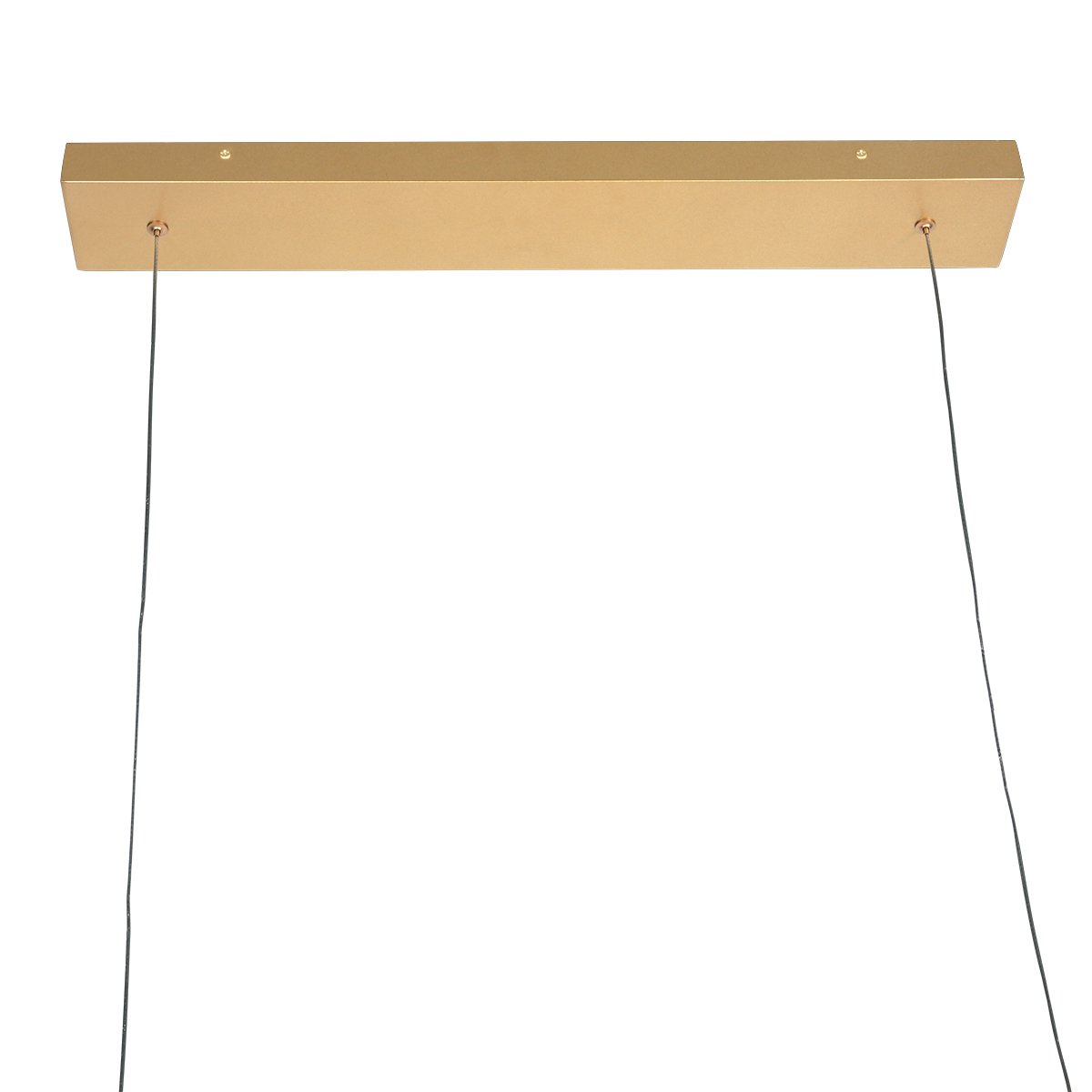 Suspension design dorée avec éclairage haut et bas Mexlite BrightLine – Image 4