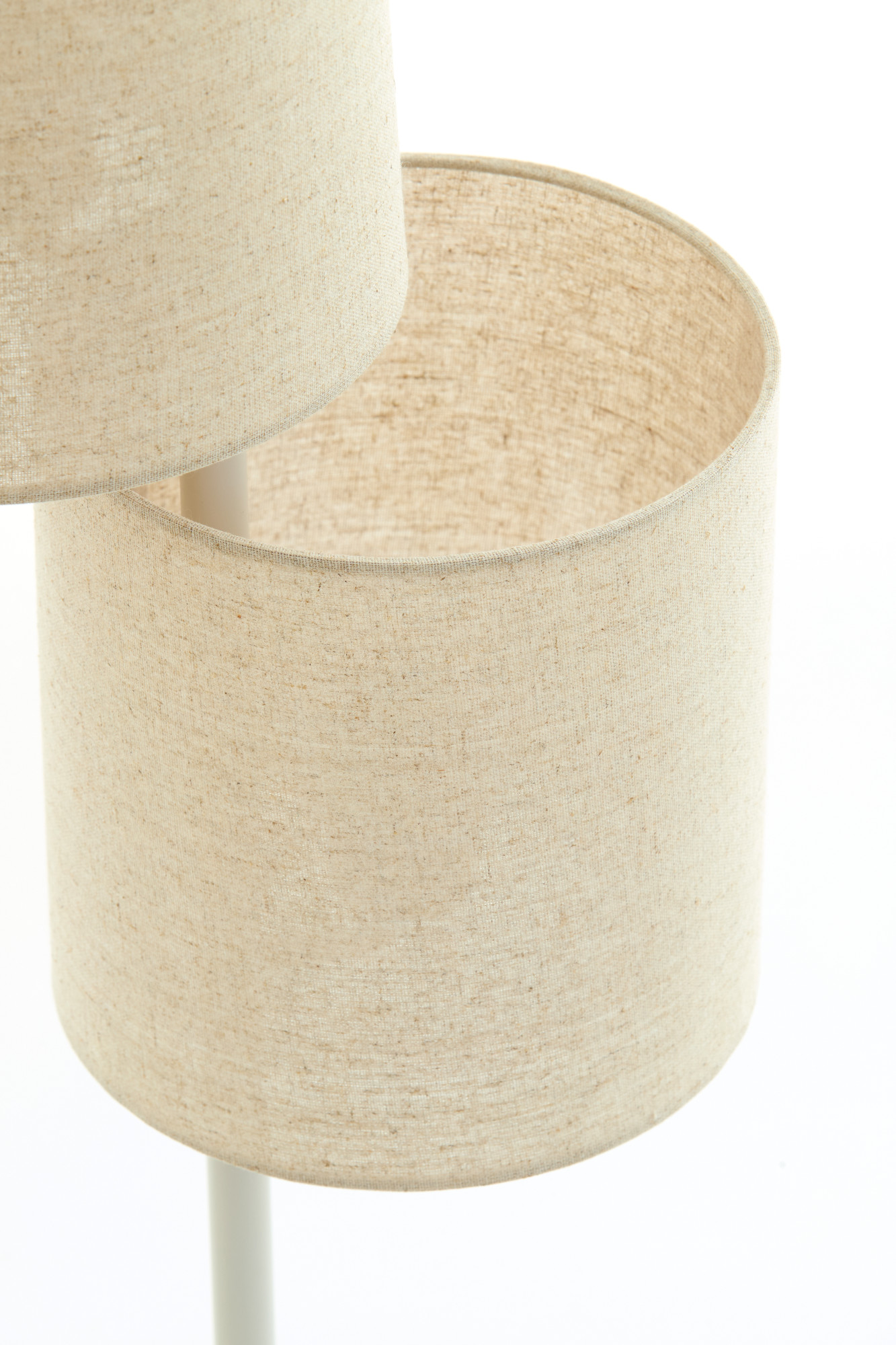 Lampadaire beige original avec petits abat-jours Light & Living Benigno – Image 4