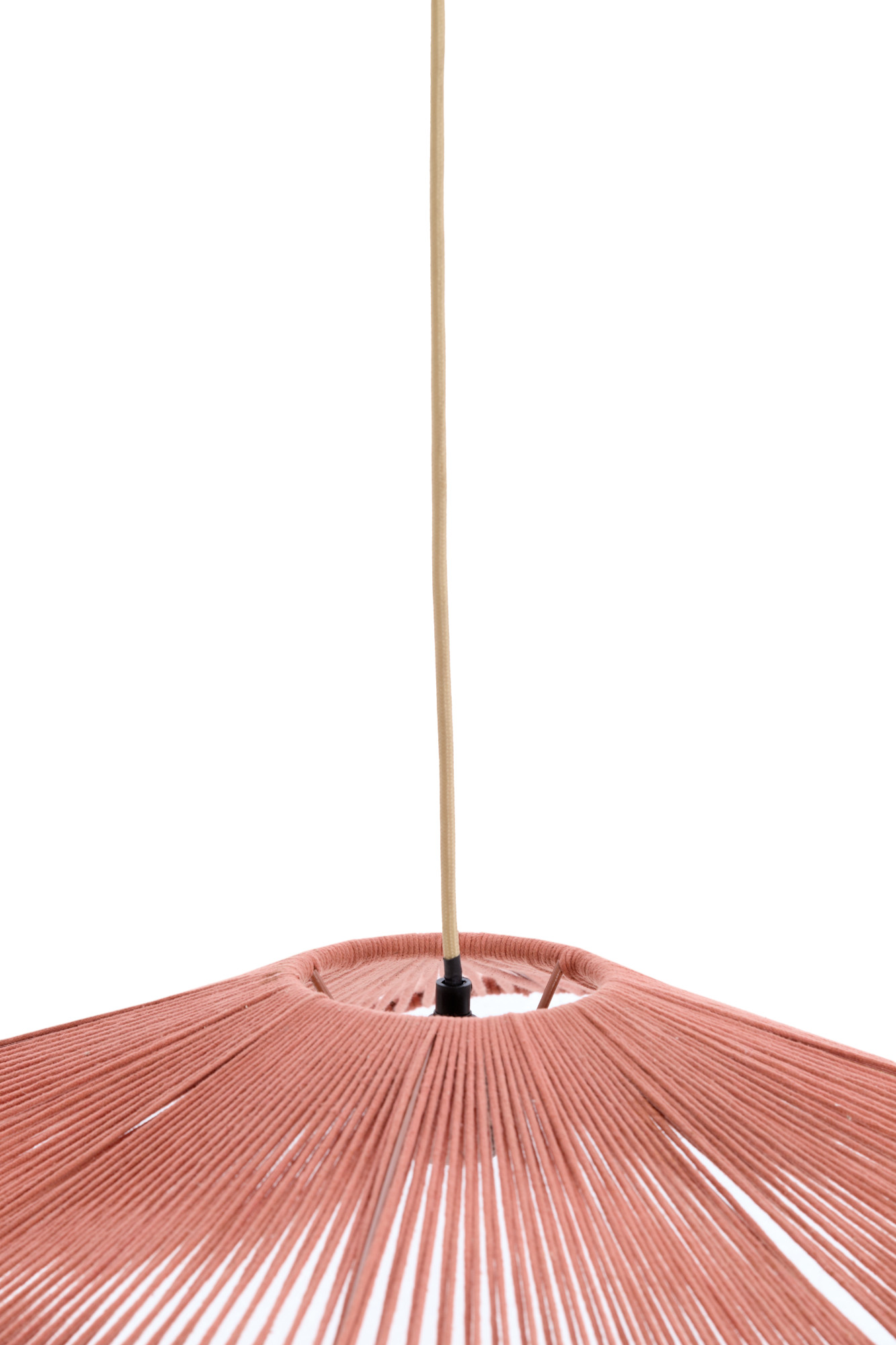 Suspension rose en fil ondulé Light & Living Rafa – Image 5