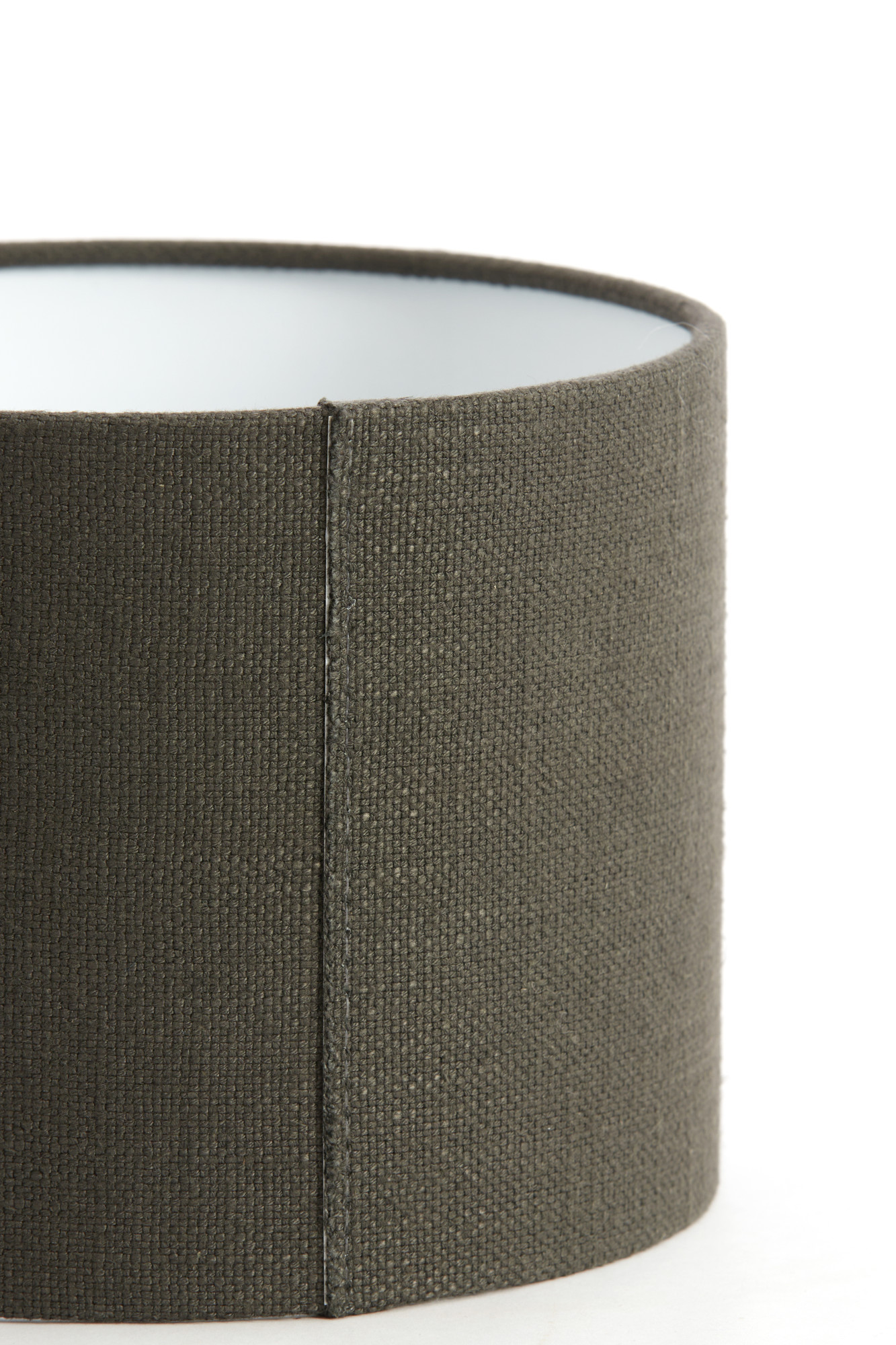 Abat-jour cylindrique noir pour éclairage d'ambiance Light & Living Livigno – Image 5