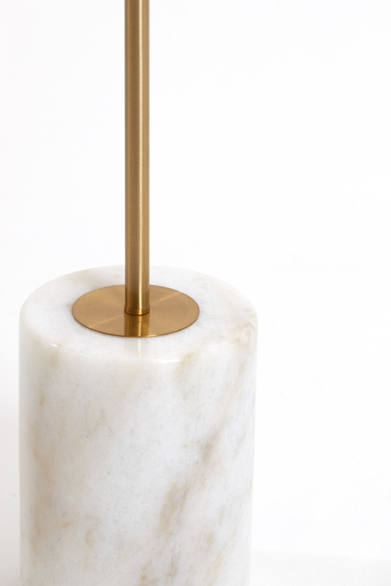 Lampadaire classique avec globe en verre blanc Light & Living Medina – Image 7