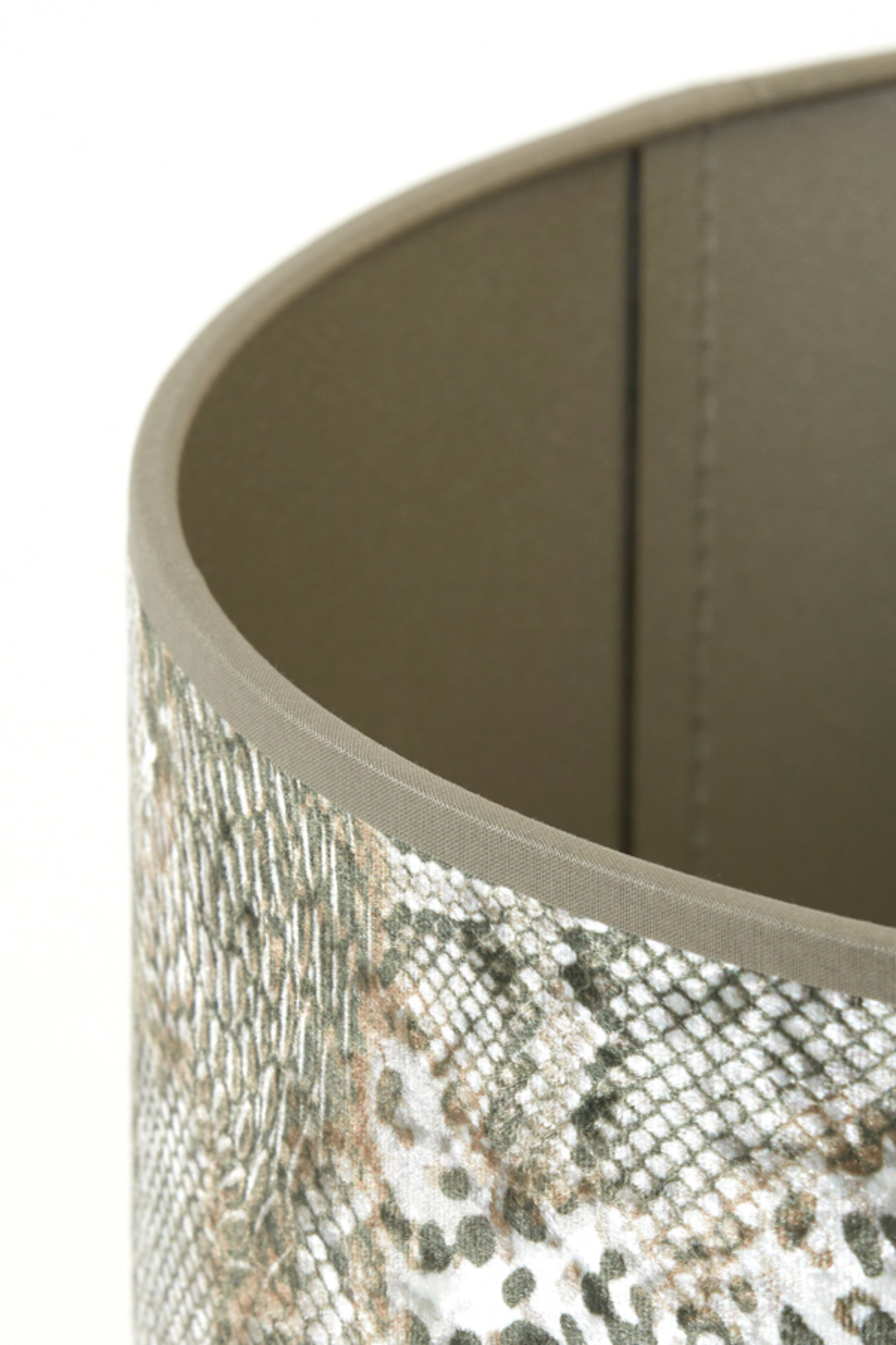 Abat-jour imprimé d'animaux en forme cylindrique Light & Living Keyon – Image 8