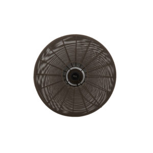 Suspension ronde en fil noir Light & Living Bahoto