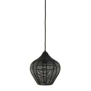 Suspension moderne en fil noir Light & Living Alvaro