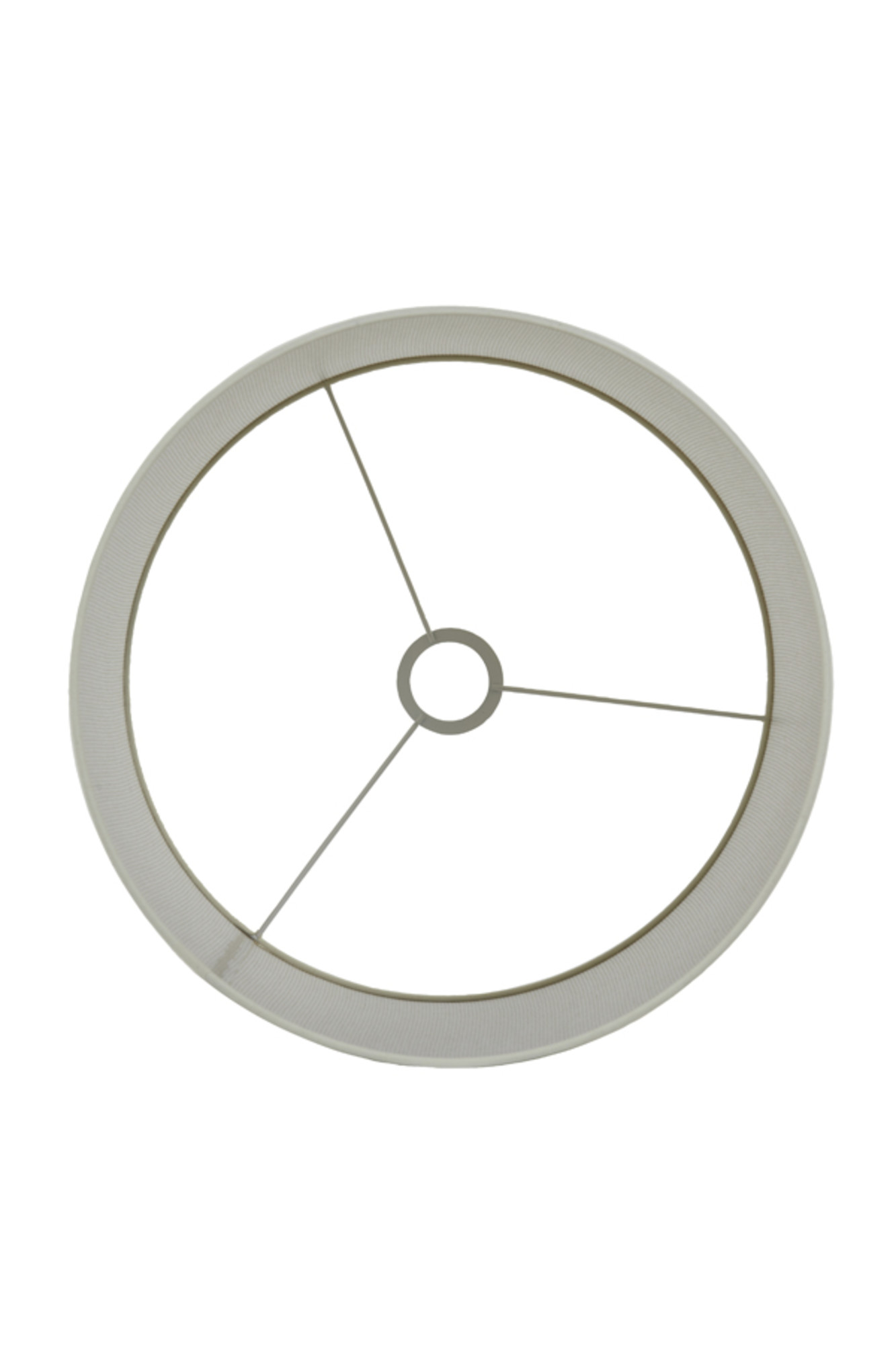 Abat-jour cylindrique en tissu beige Light & Living Breska – Image 5