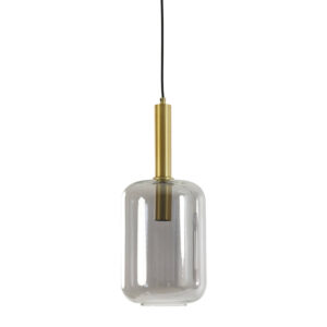Suspension en verre doré Light & Living Lekar
