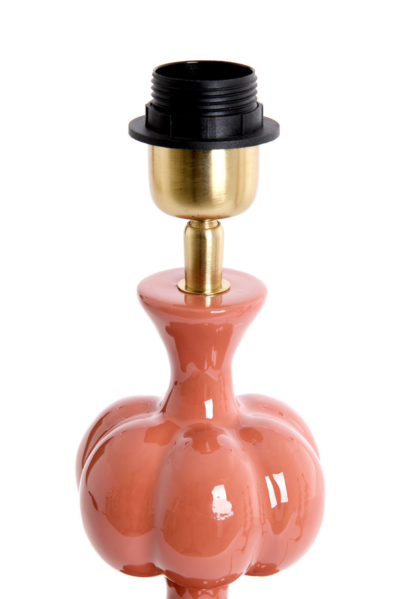 Pied rond rose pour lampe Light & Living Caldas – Image 3