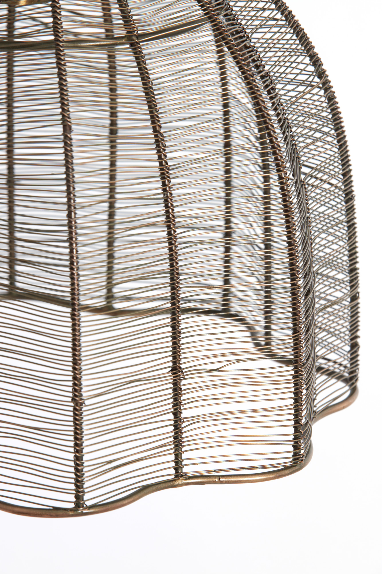 Suspension industrielle en fil métallique Light & Living Mariama – Image 6