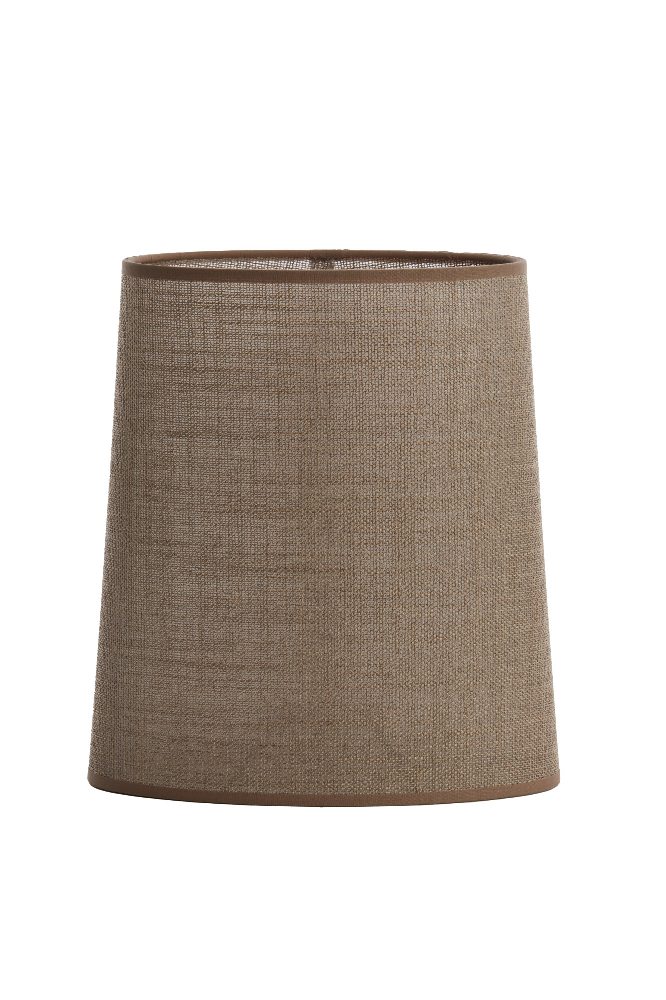 Abat-jour brun en tissu Light & Living Caden – Image 2