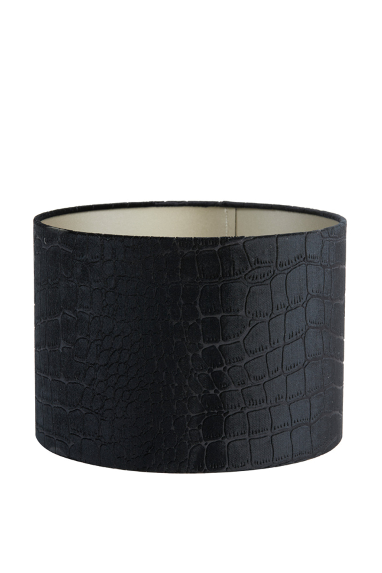Abat-jour noir imprimé crocodile Light & Living Praya – Image 2