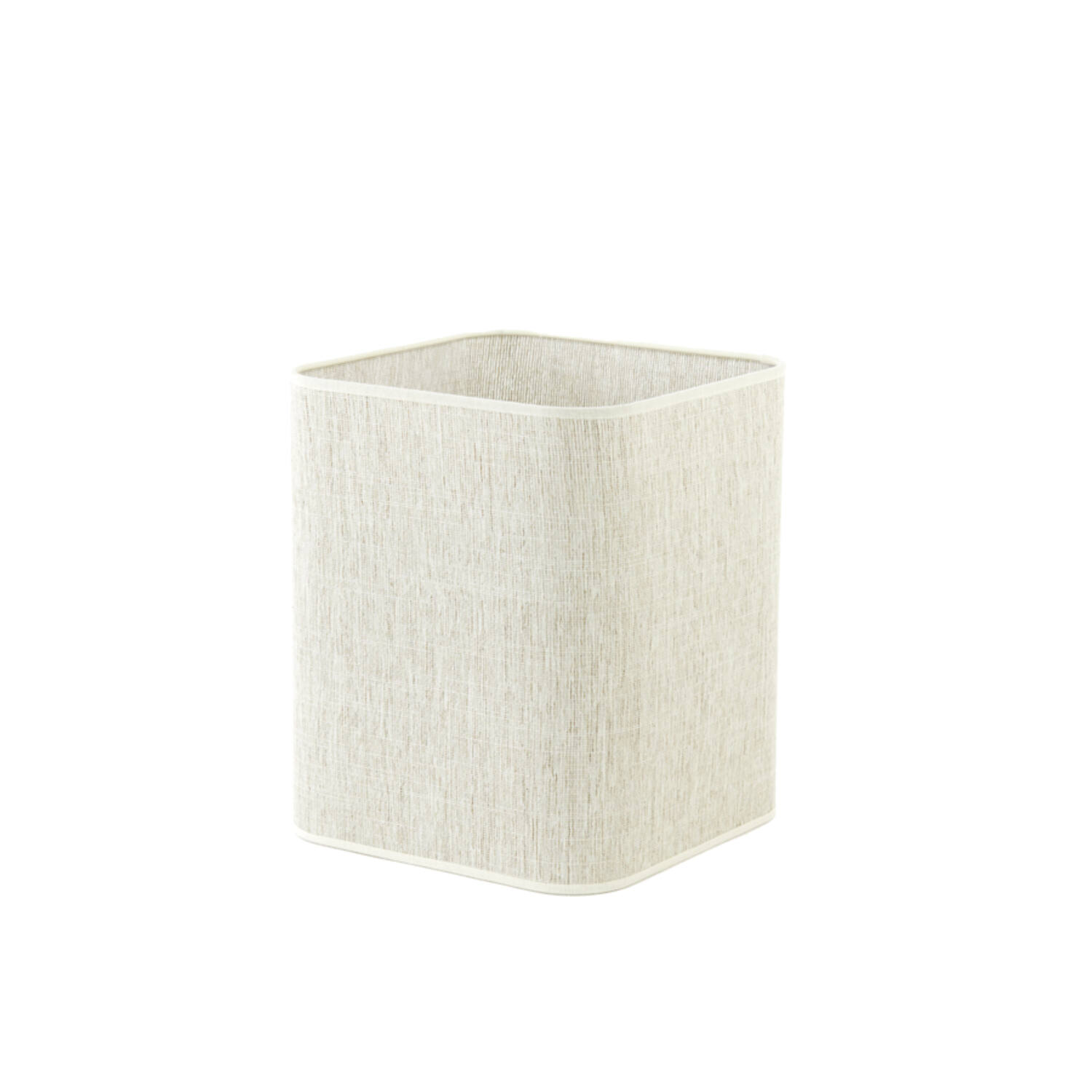 Abat-jour carré en tissu beige Light & Living Breska