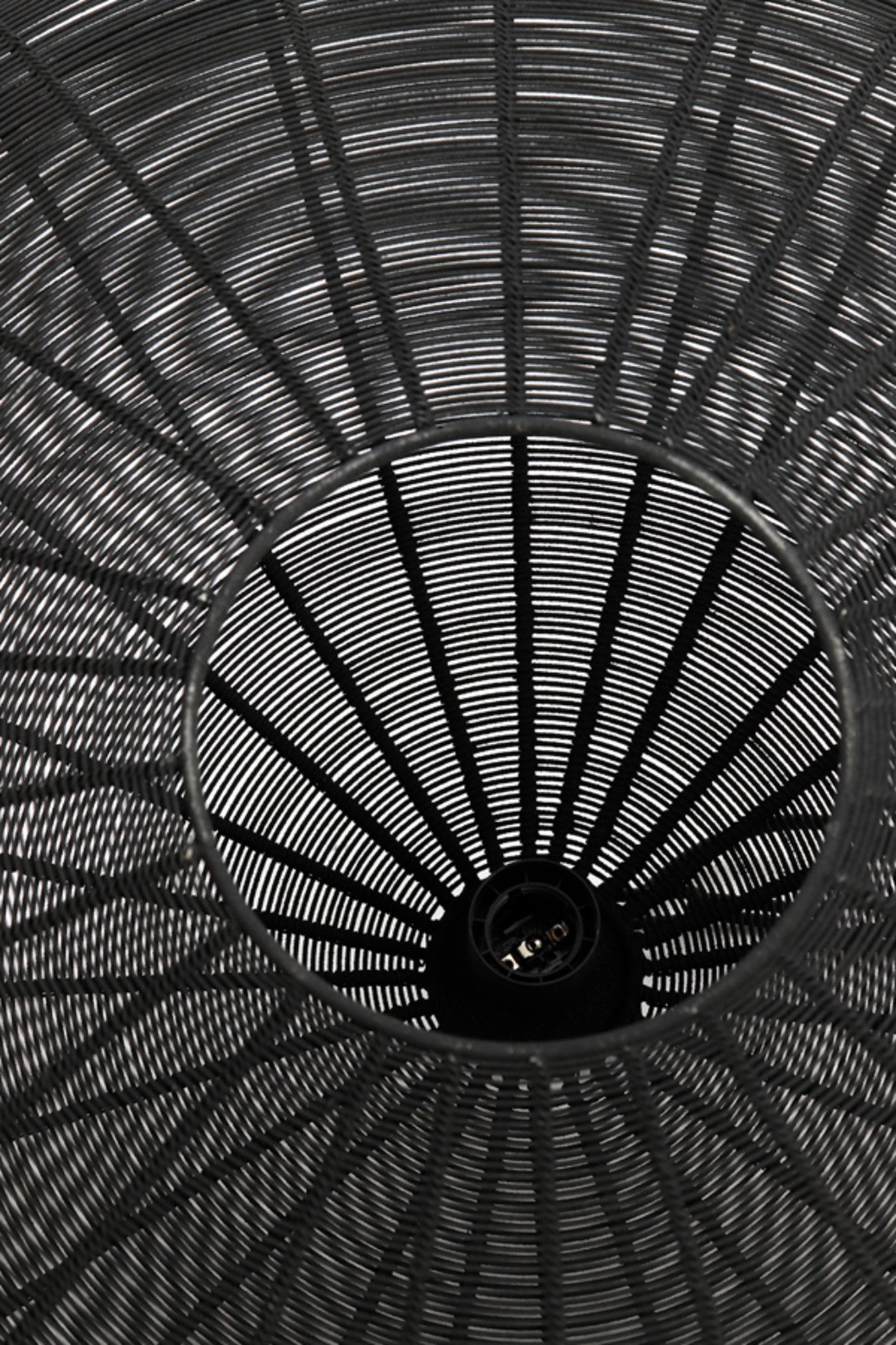 Suspension ovale noire en fil Light & Living Bahoto – Image 6