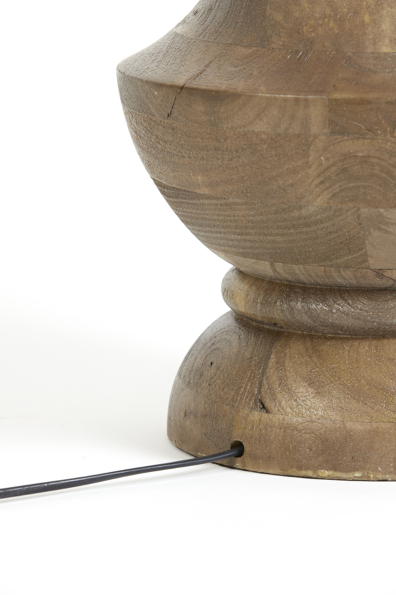 Base de lampe moderne en bois Light & Living Nicolo – Image 6