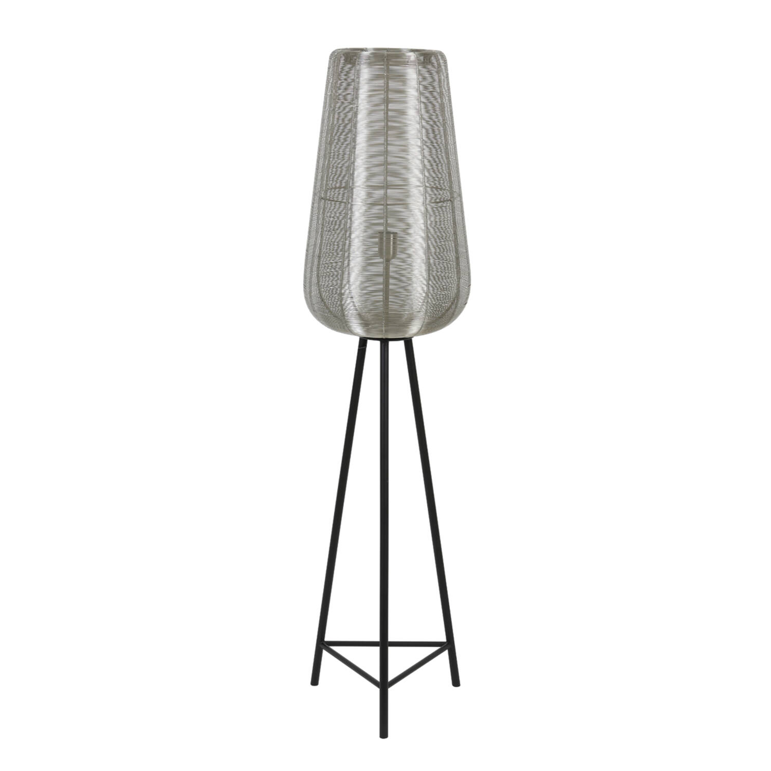 Lamp sur pied en métal moderne Light & Living Adeta