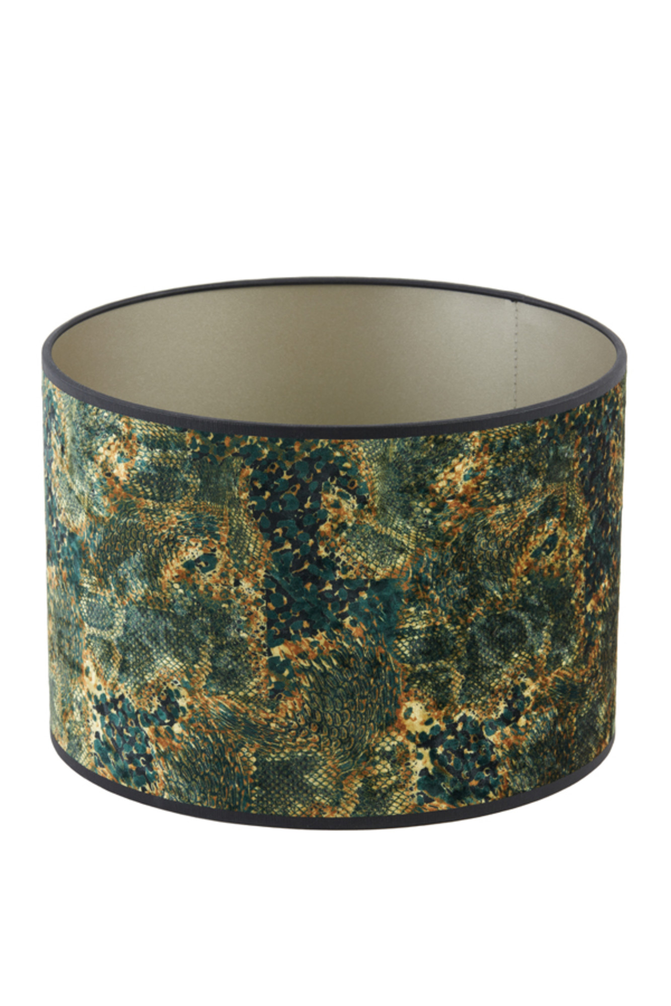 Motif de abat-jour vert-doré Light & Living Keyon – Image 3