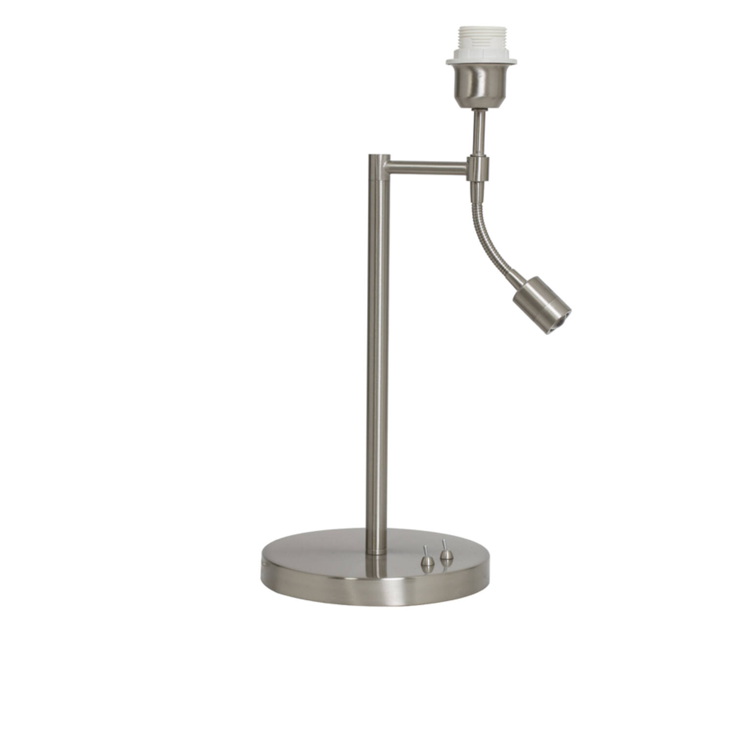 Lampe de table classique argentée Light & Living Calgary