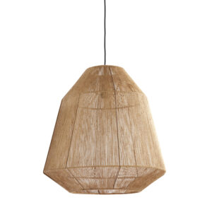 Suspension en osier teinte naturelle Light & Living Malva