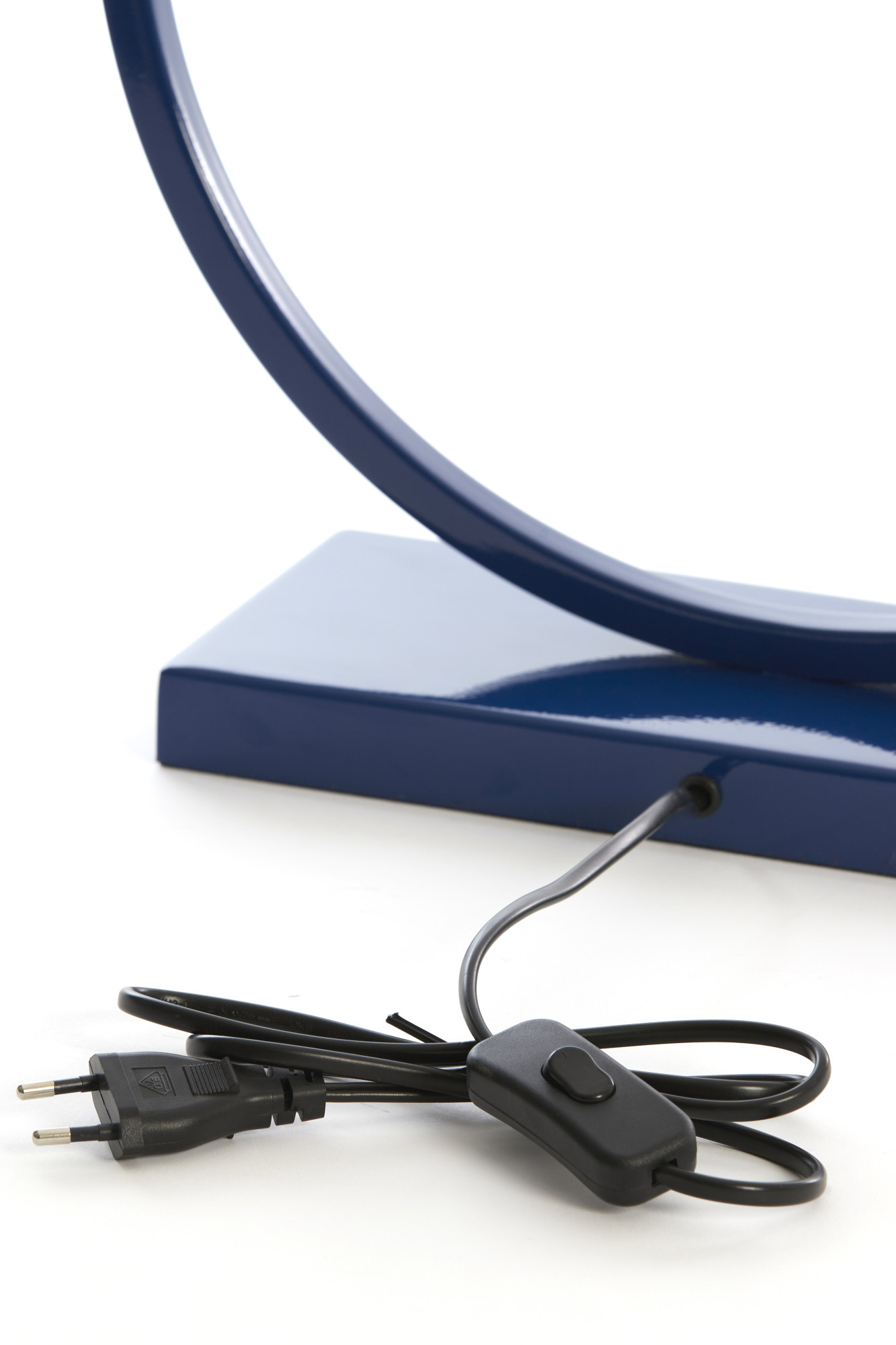 Socle de lampe ronde bleue Light & Living Liva – Image 7