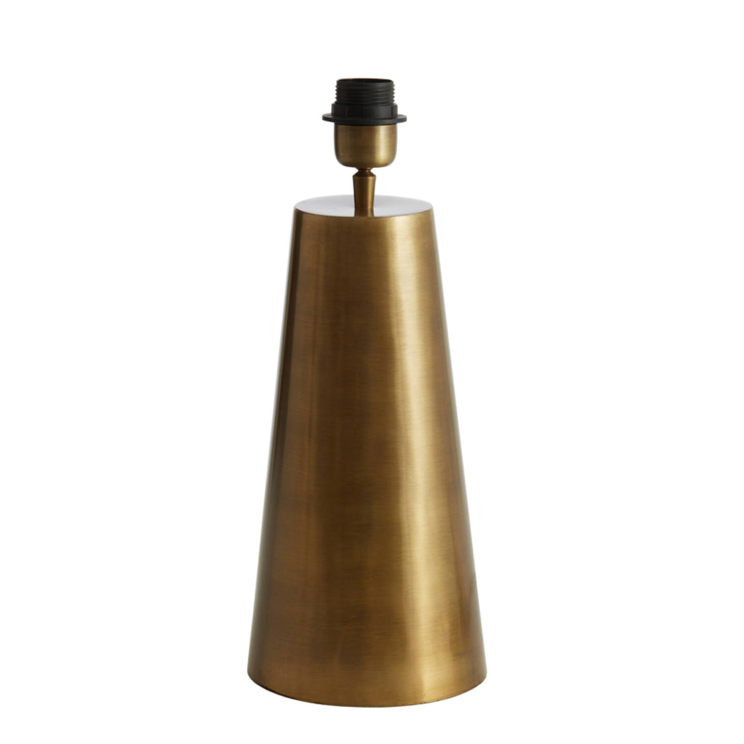 Piedestal de lampe conique couleur bronze Light & Living Yelos