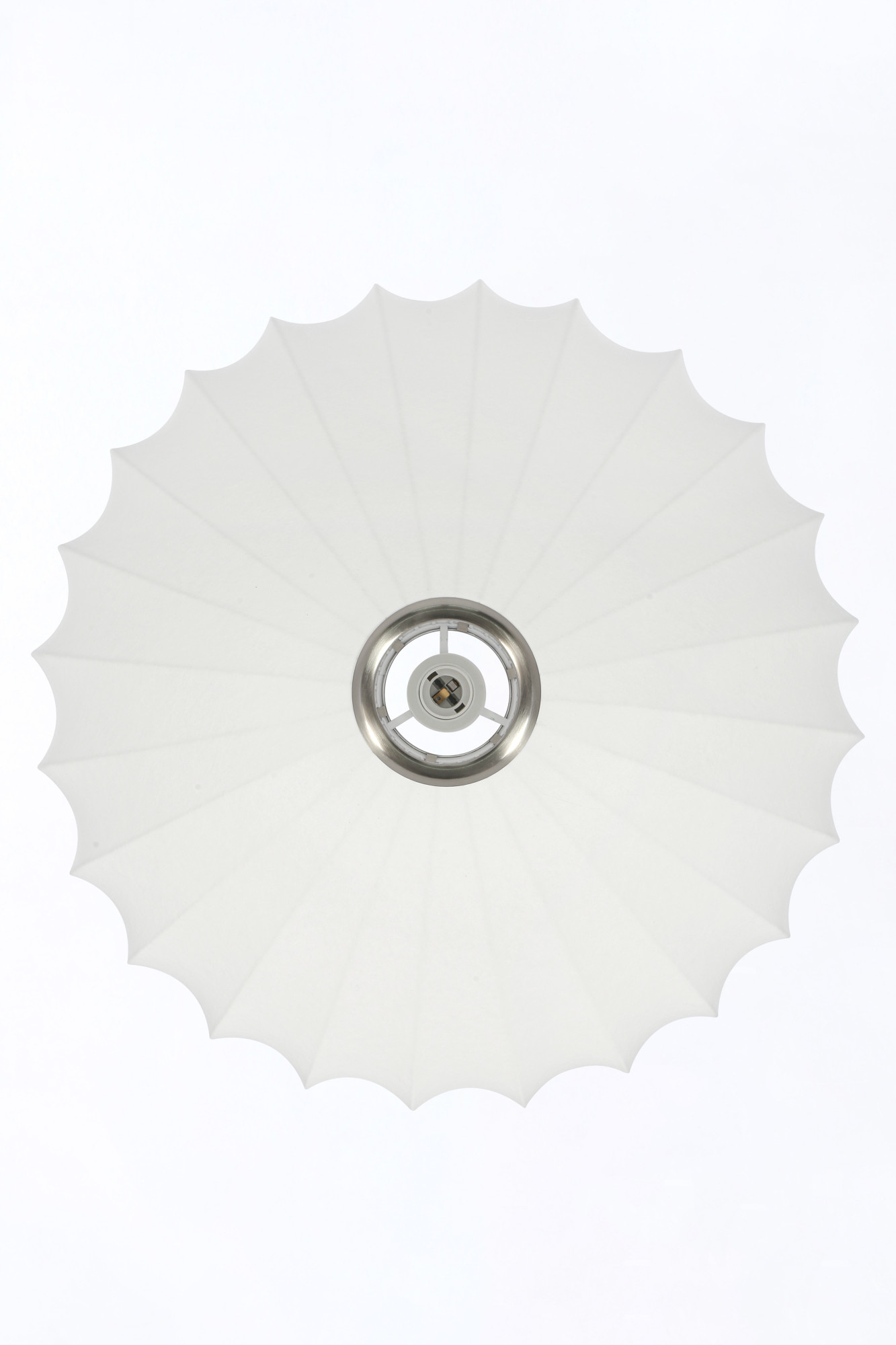 Suspension blanche en forme de coquillage Light & Living Fay – Image 6