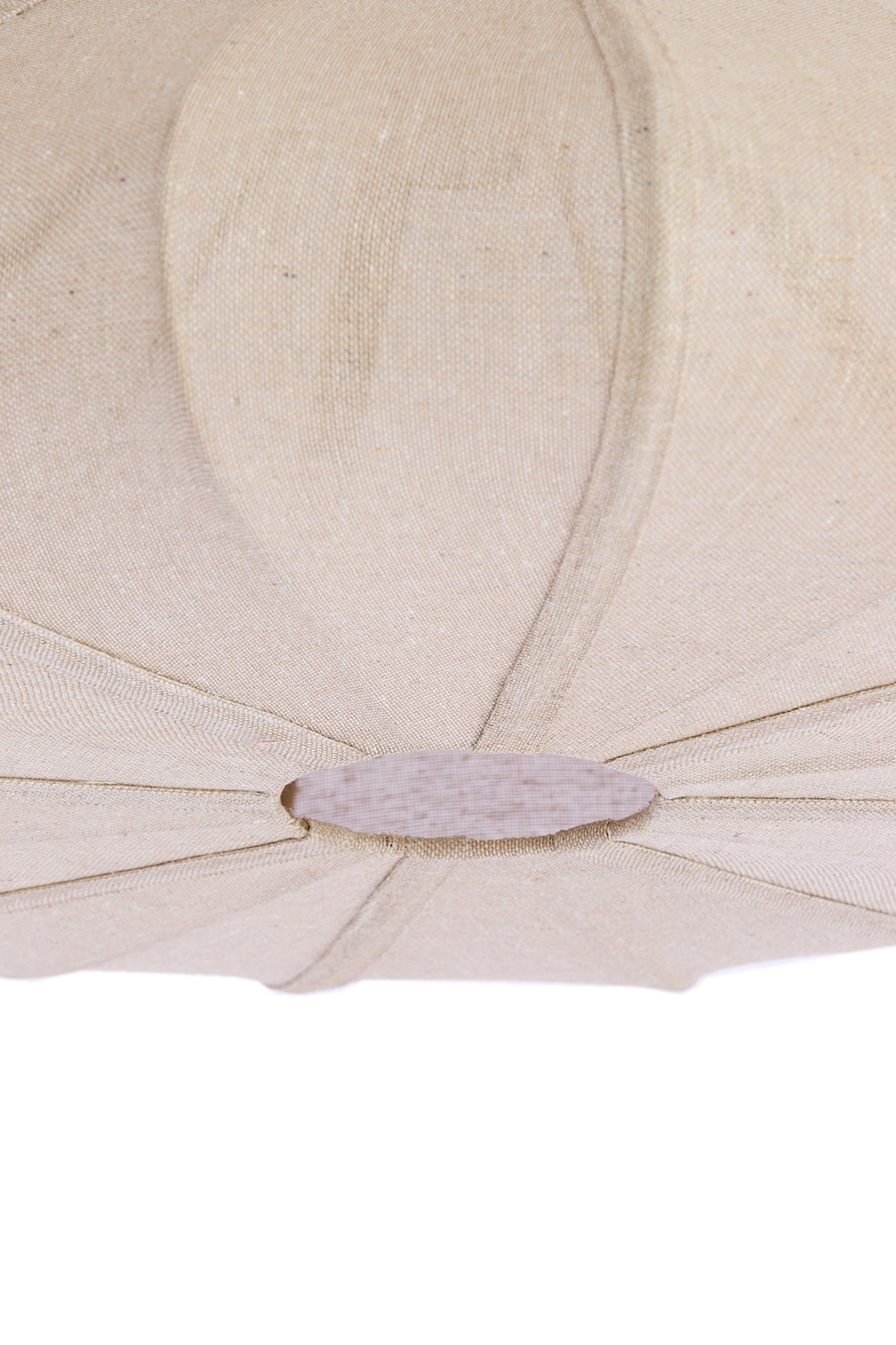 Suspension plissée en tissu beige Light & Living Cesano – Image 5