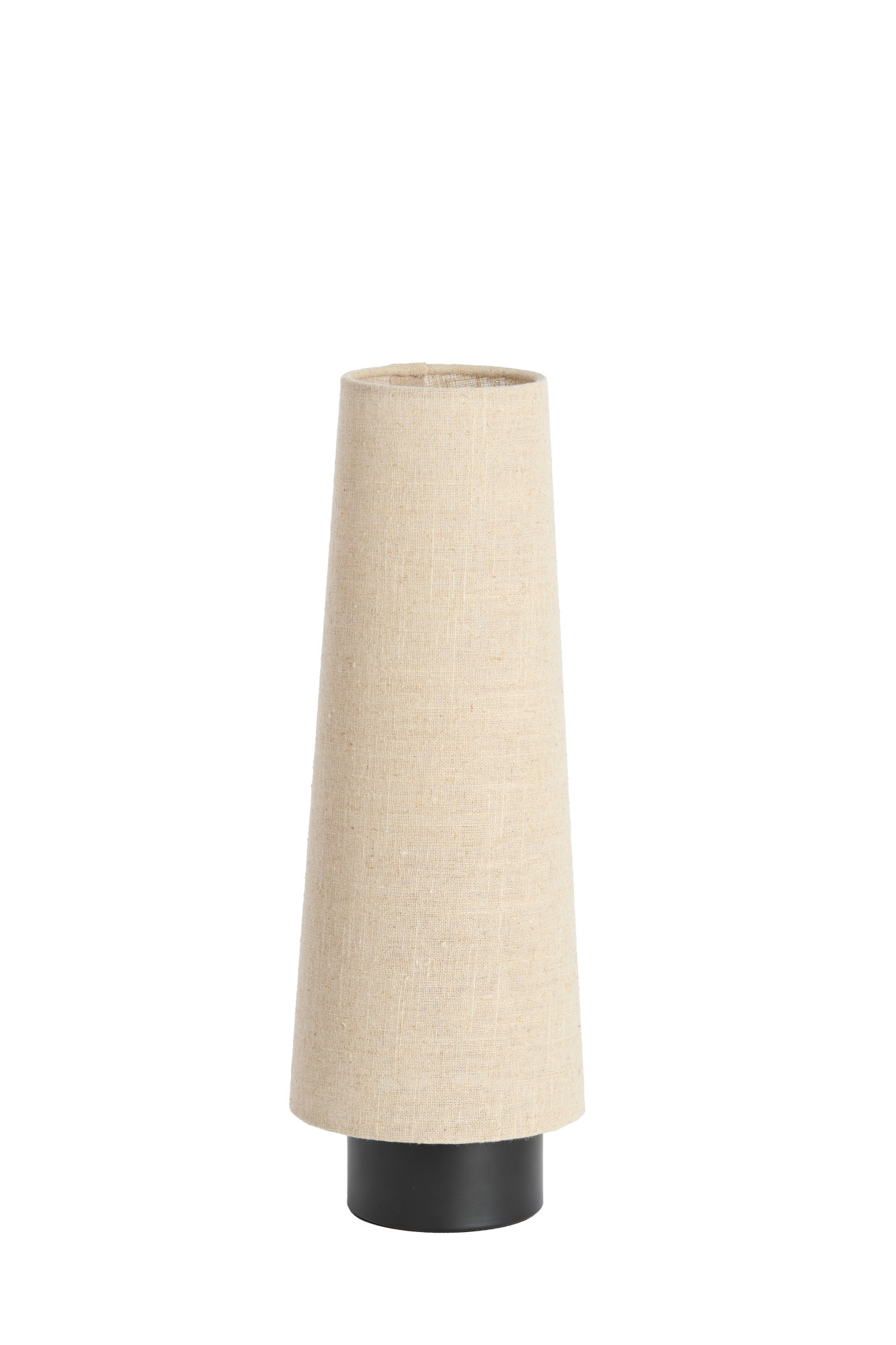 Lampe trompette en tissu aspect lin Light & Living Howie – Image 2