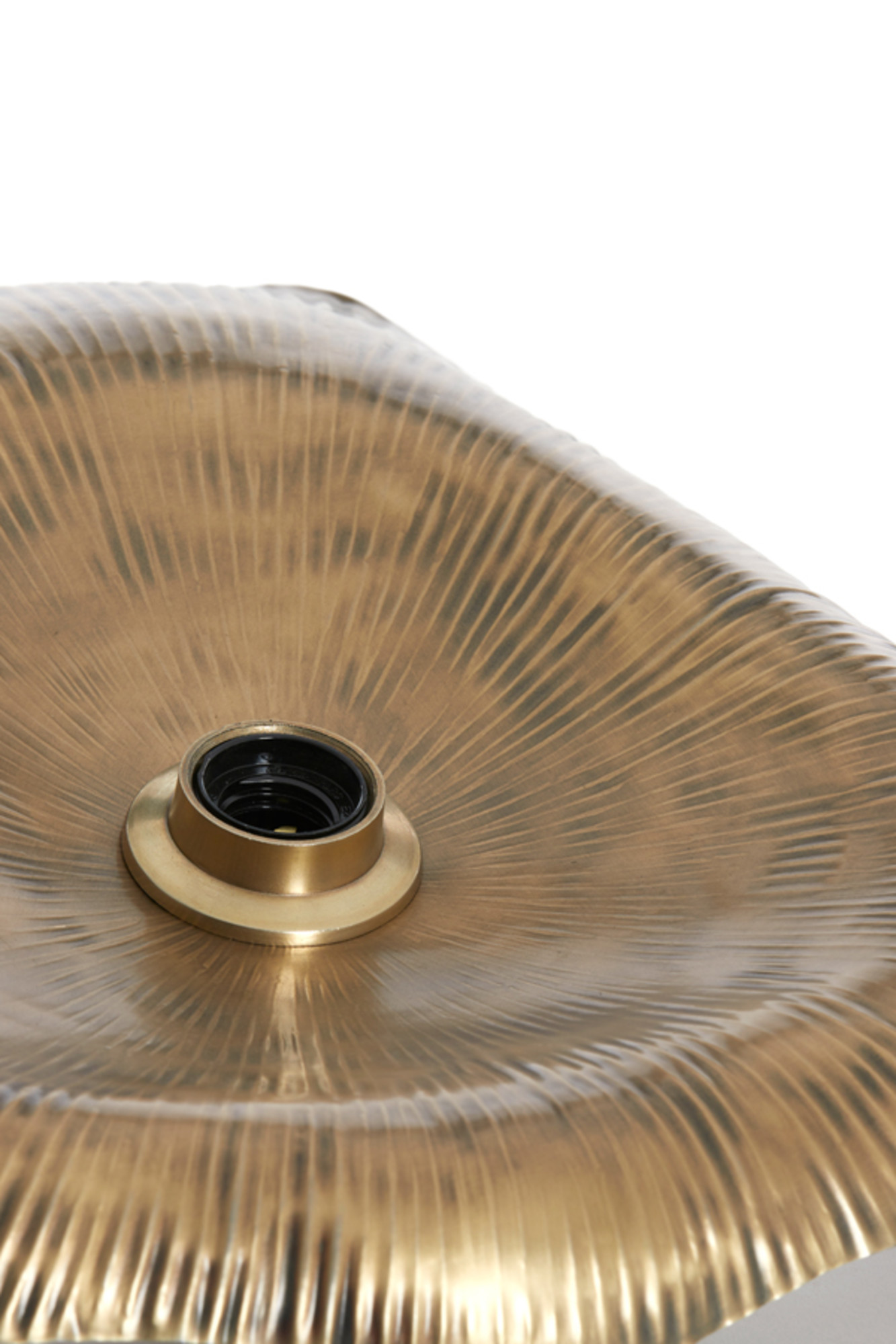Abat-jour doré au design organique Light & Living Amadi – Image 6