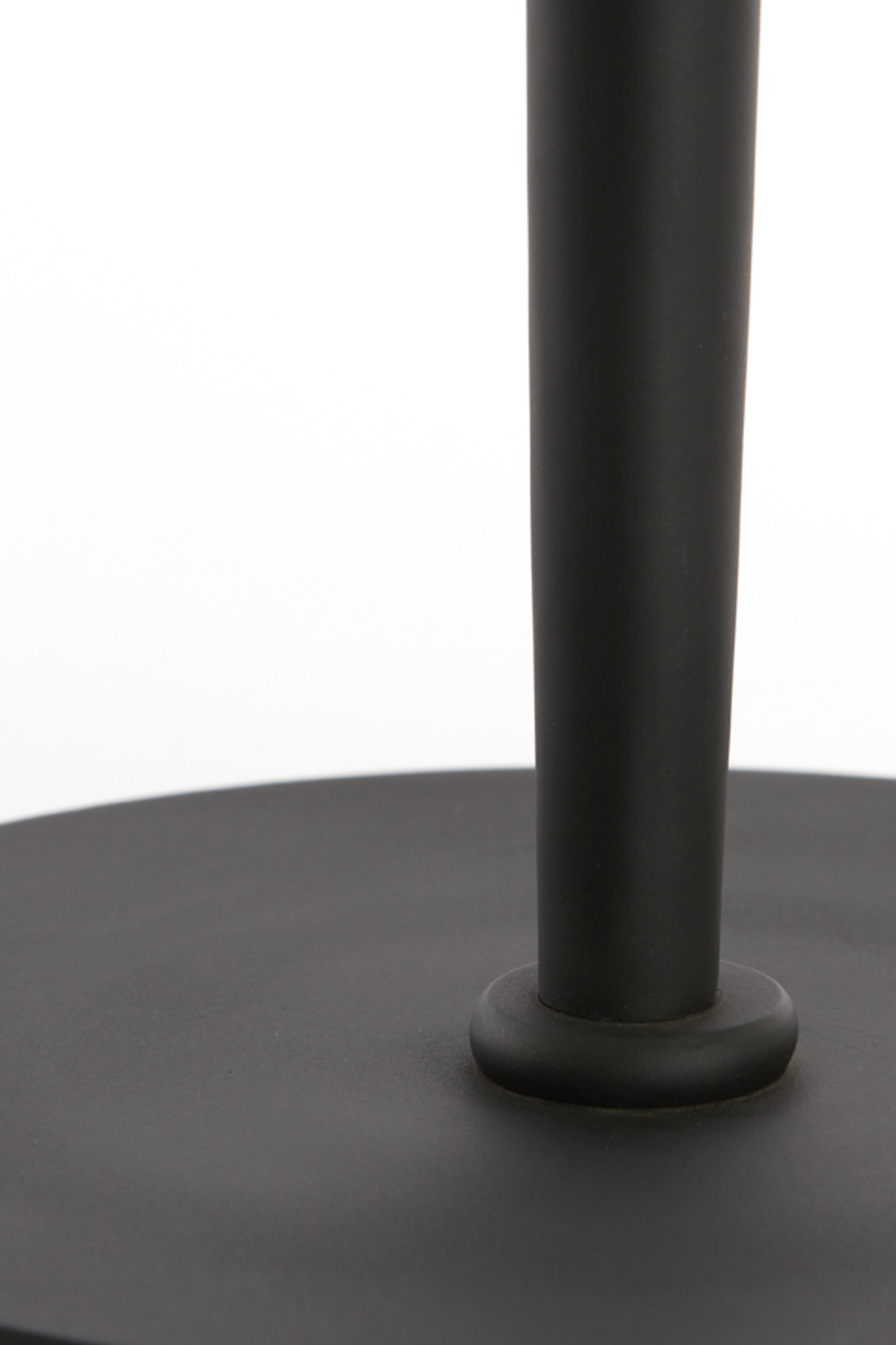 Piedestal de lampe noire design élancé Light & Living Vixen – Image 5