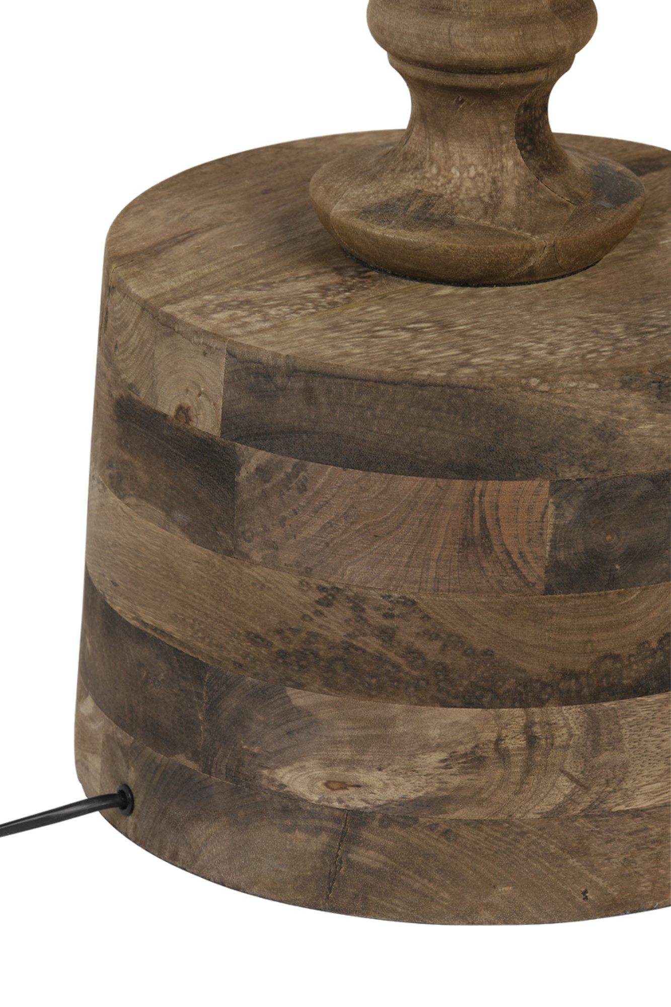 Piedestal de lampe classique en bois Light & Living Ronin – Image 4