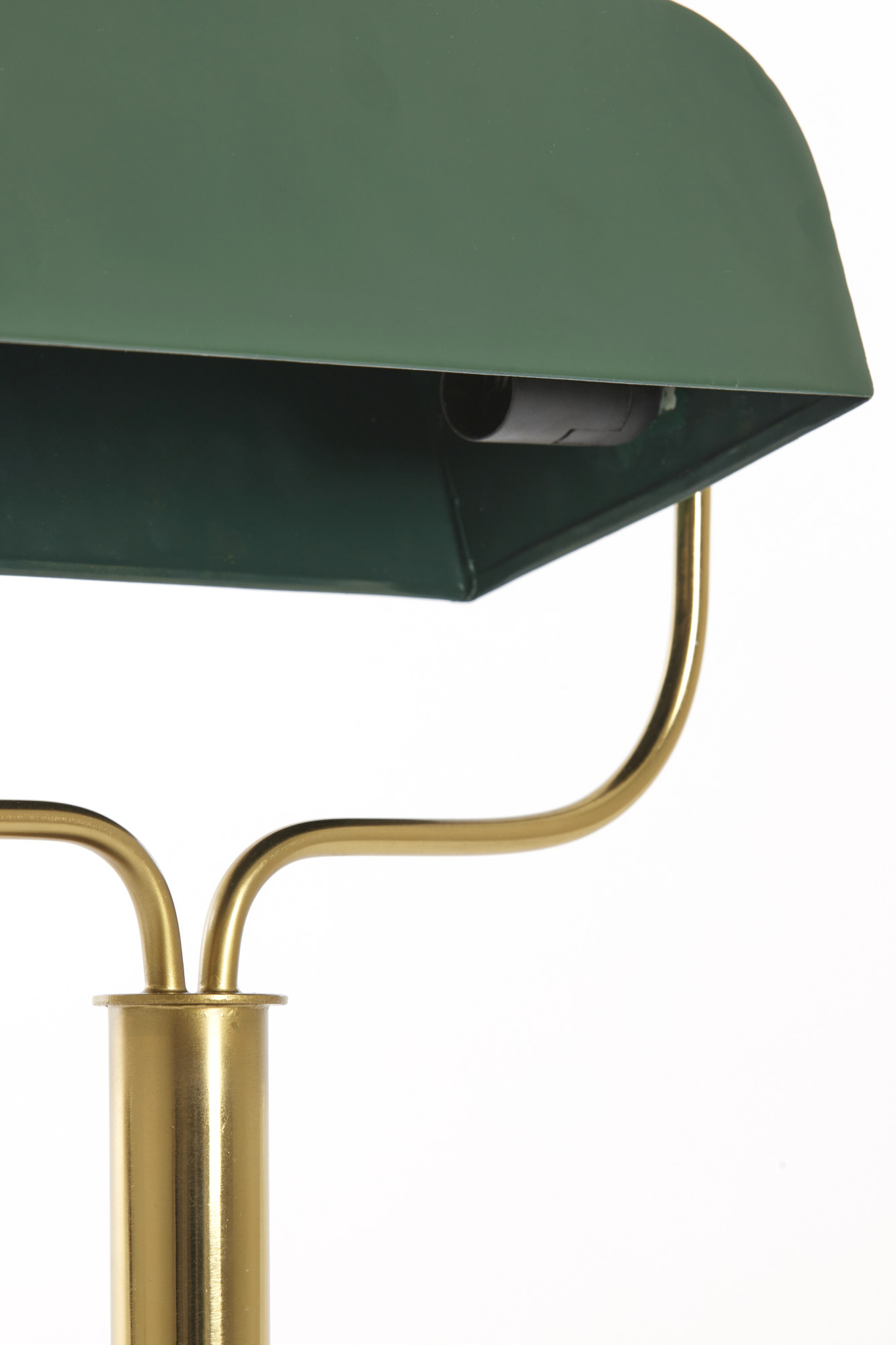 Lampe banquier en métal avec abat-jour vert Light & Living Ayer – Image 5
