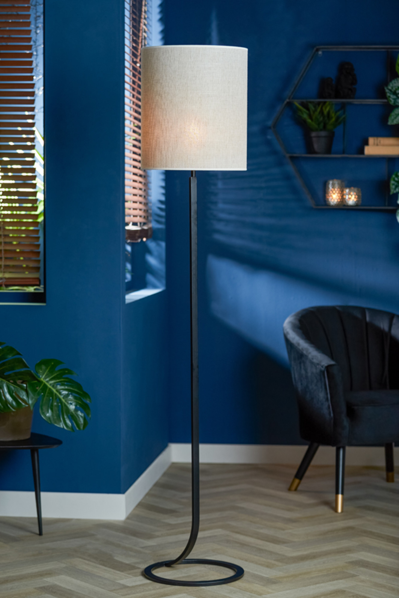 Base de lampe noire élégante moderne Light & Living Mavey – Image 4