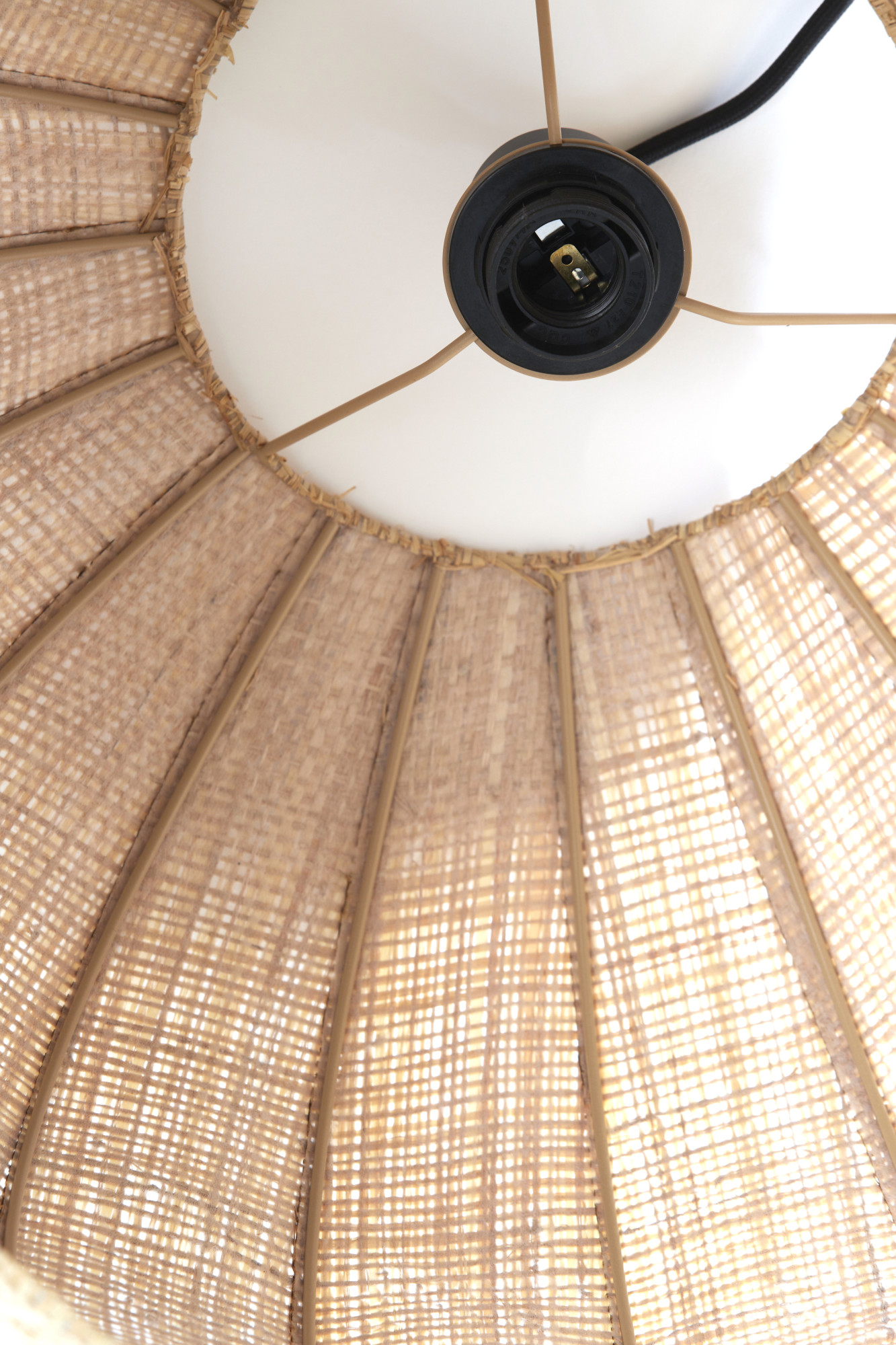 Suspension en rotin naturel Light & Living Rafaella – Image 7