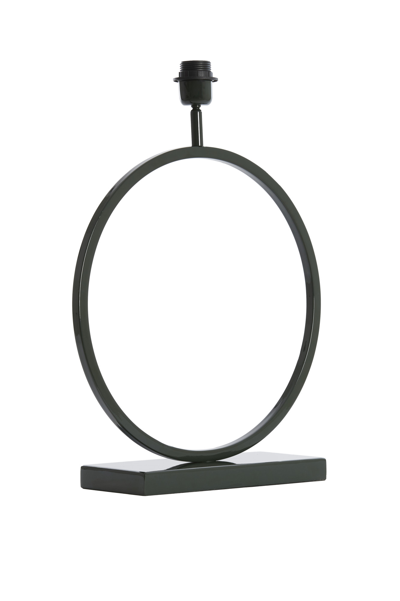 Piedestal de lampe en cadre rond vert Light & Living Liva – Image 3