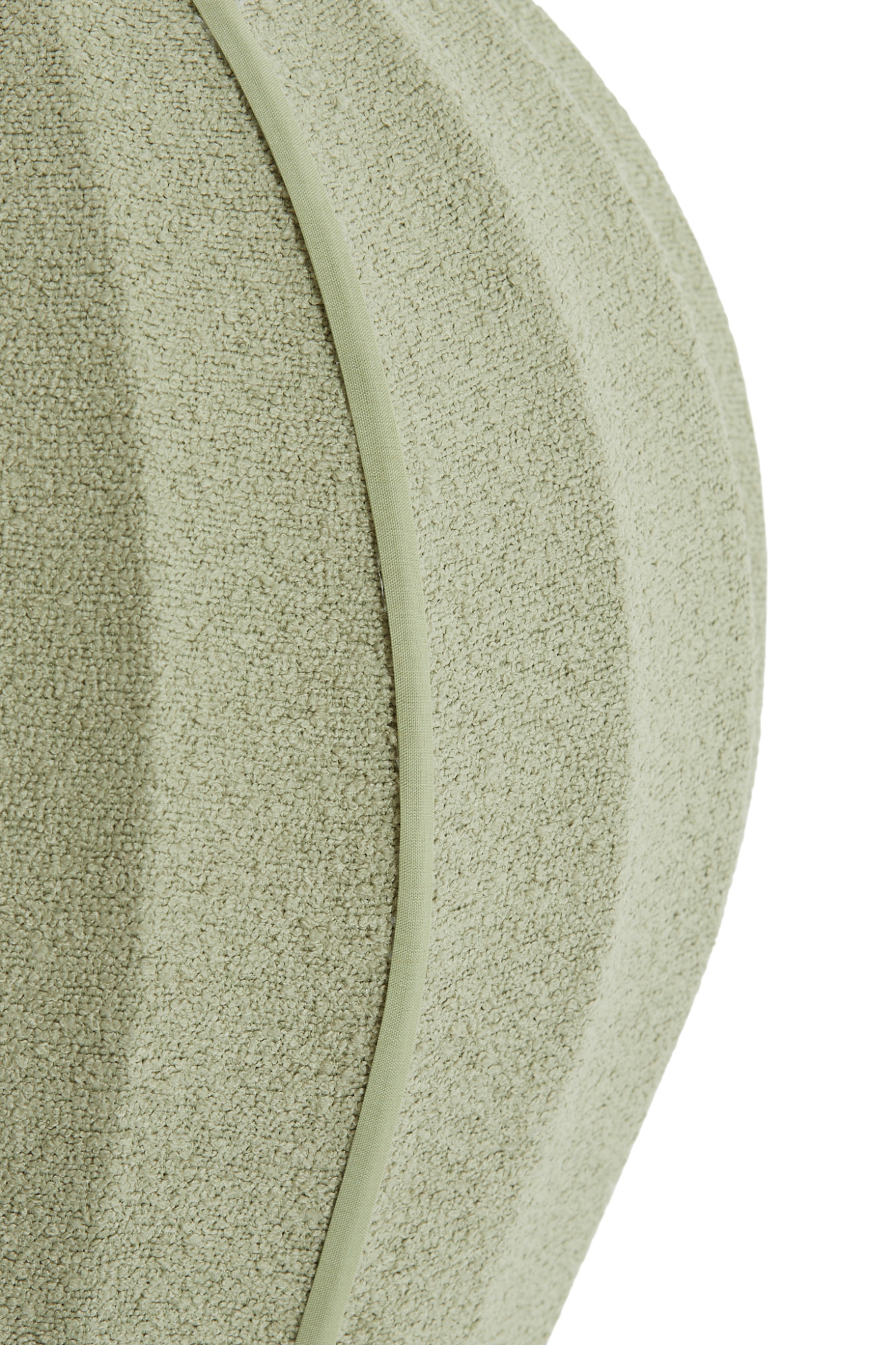 Suspension ovale en tissu beige Light & Living Zagori – Image 5