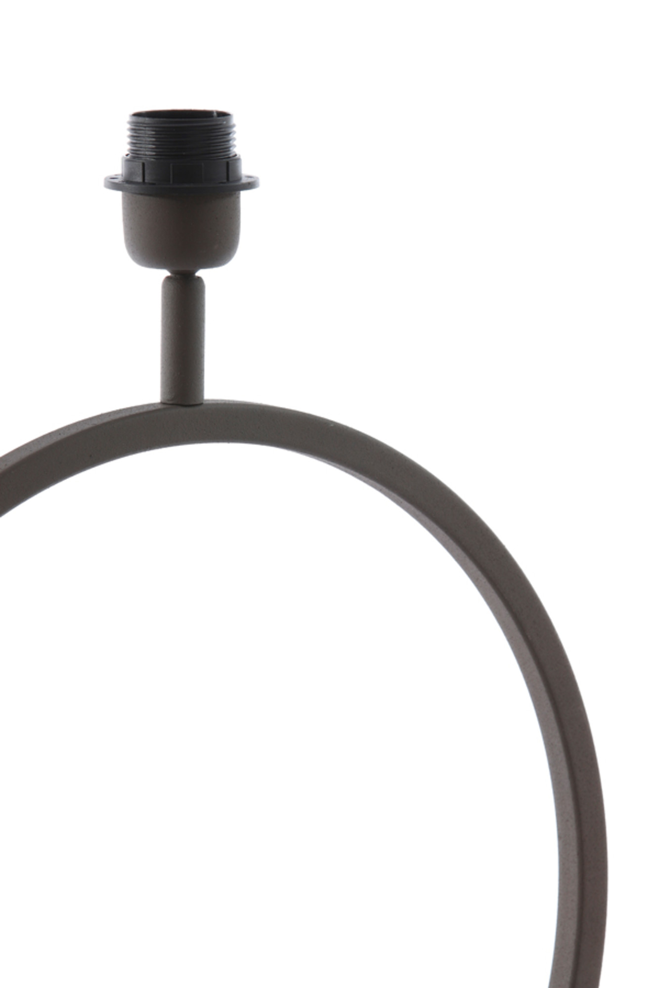 Socle de lampe en métal rond Light & Living Liva – Image 5