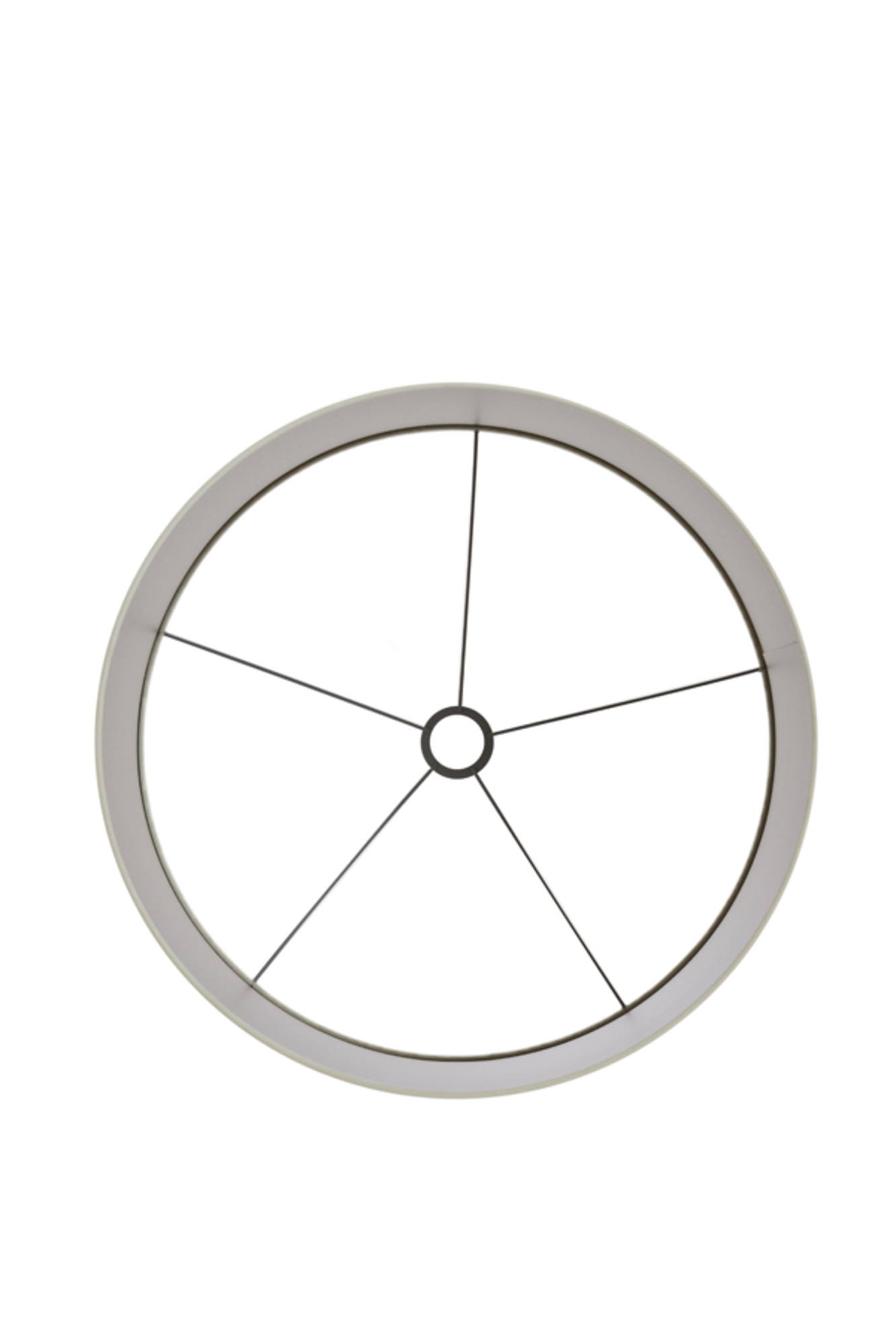 Abat-jour en tissu en forme de cylindre gris Light & Living Velours – Image 8