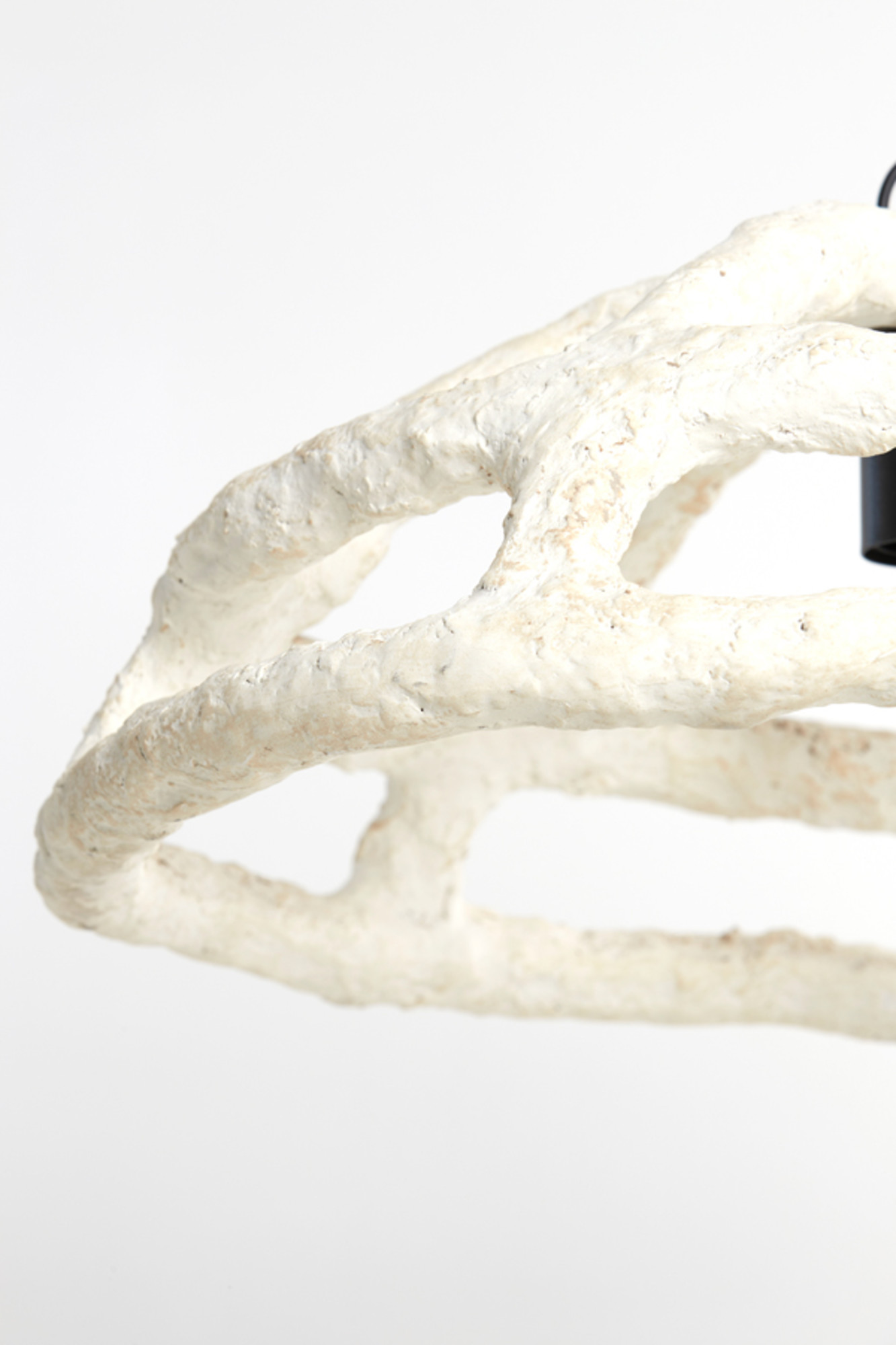 Suspension blanche en textile organique Light & Living Porila – Image 4